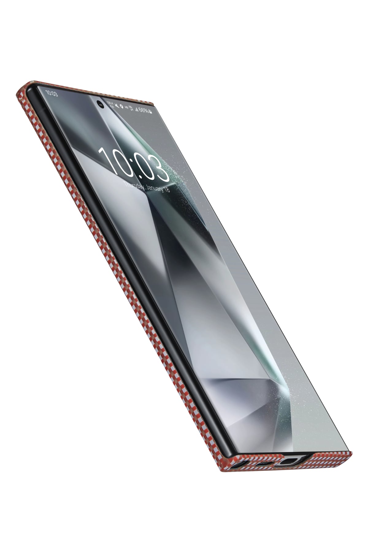 Pitaka Bonefire Samsung Galaxy S24 Ultra Kılıf Magsafe Uyumlu 1500D Aramid Fiber