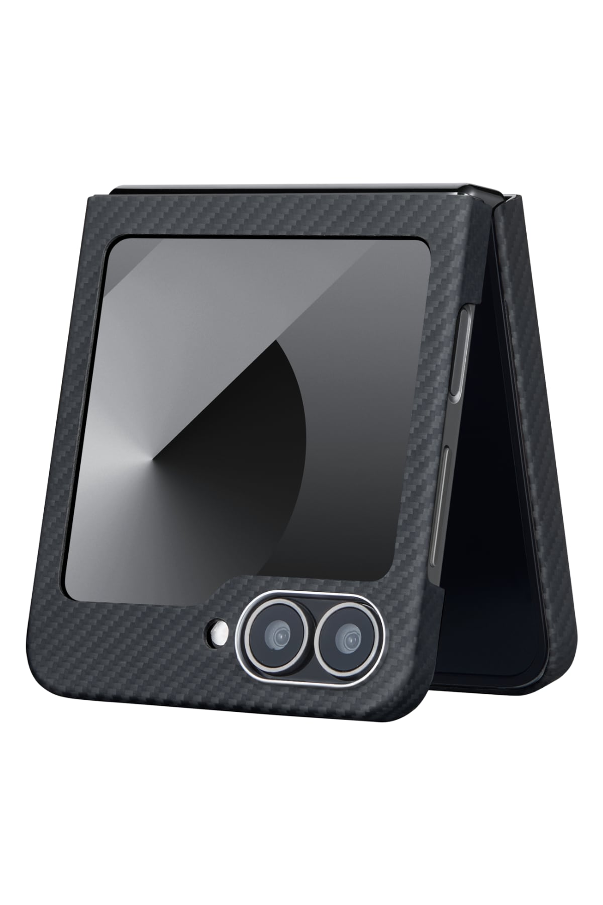 Pitaka Classic Ultra Slim Galaxy Z Flip 6 MagSafe Uyumlu Aramid Fiber Kılıf Siyah