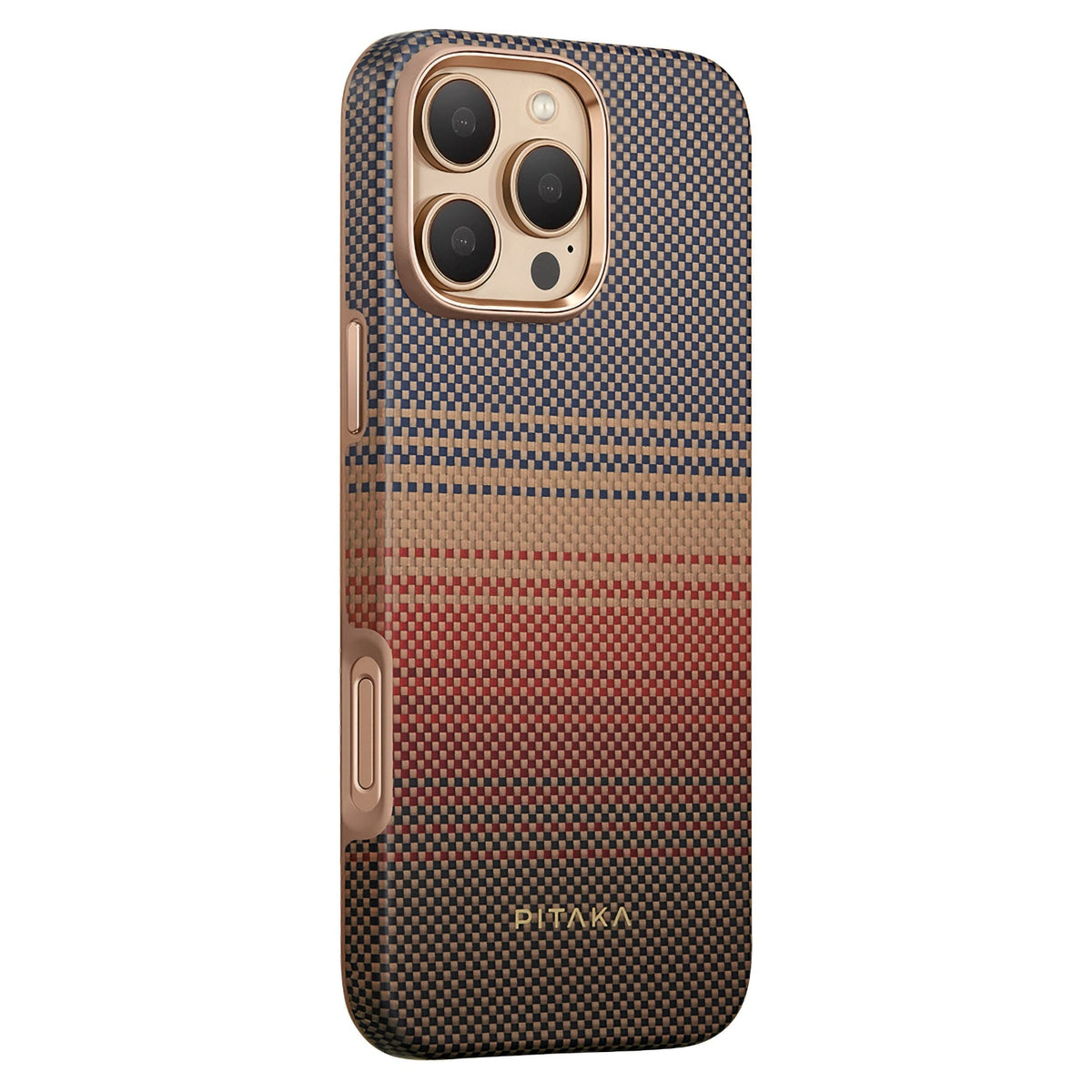 iPhone 16 Pro Karbon Kılıf MagSafe Uyumlu Aramid Fiber - Cairn Sunset