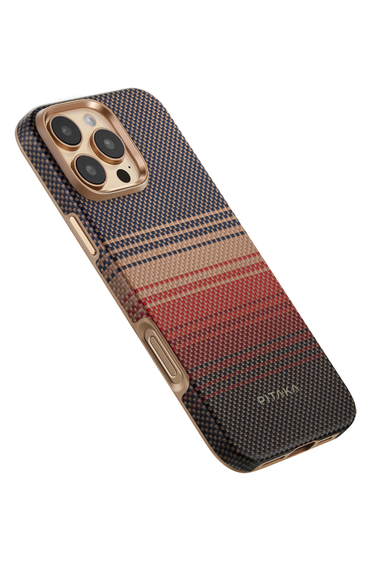 Pitaka Military-Grade iPhone 16 Pro Max MagSafe Uyumlu Aramid Fiber Kılıf Sunset