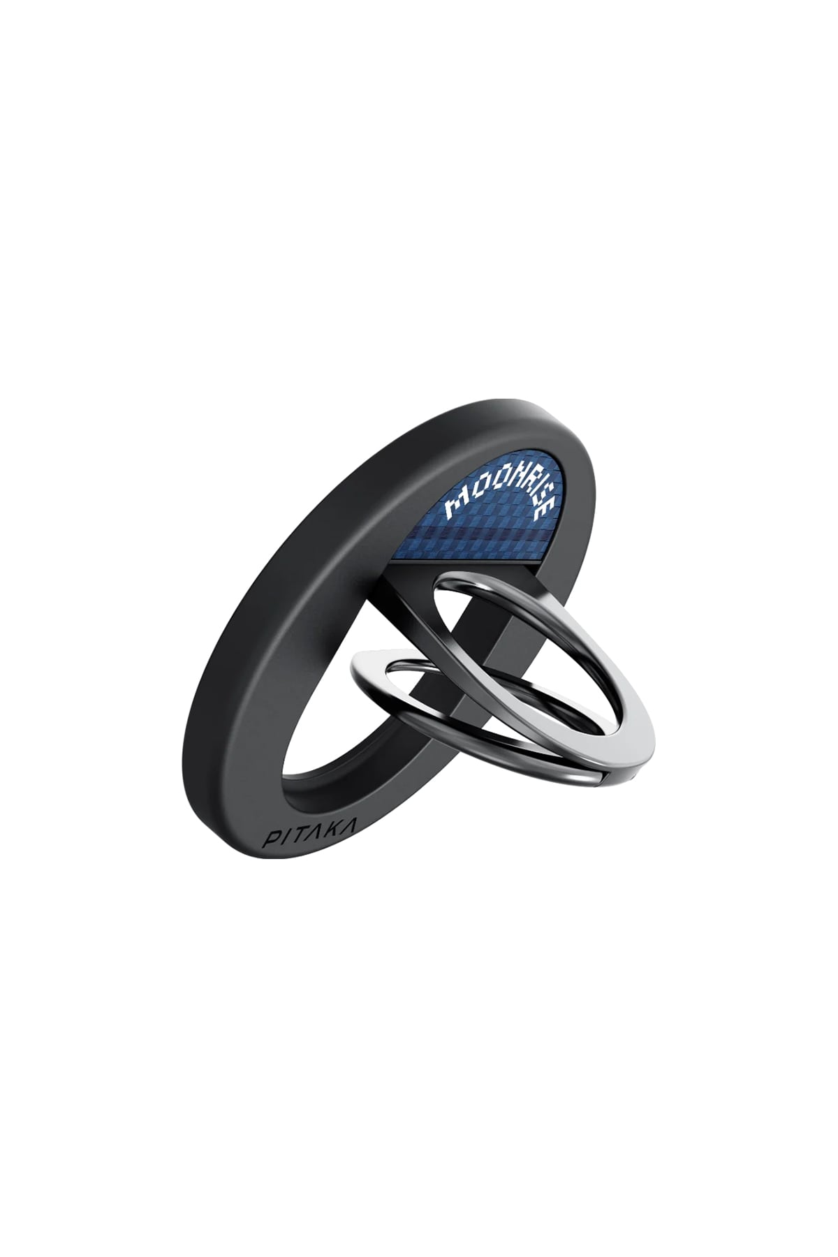 Pitaka Tactile Woven Yüzük Standlı iPhone 16 Pro Max MagSafe Uyumlu Aramid Fiber Kılıf Moonrise