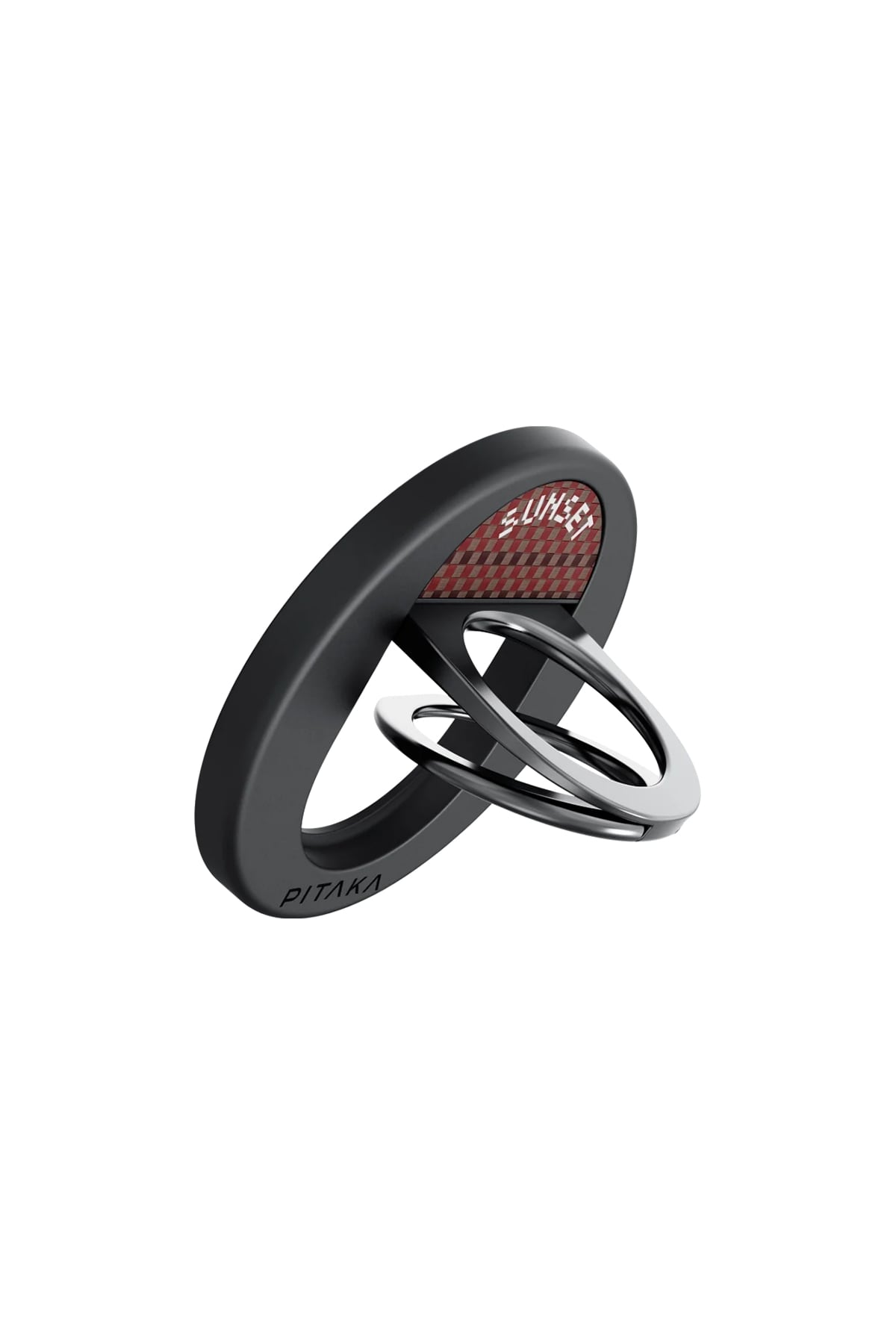 Pitaka Tactile Woven Yüzük Standlı iPhone 16 Pro Max MagSafe Uyumlu Aramid Fiber Kılıf Sunset