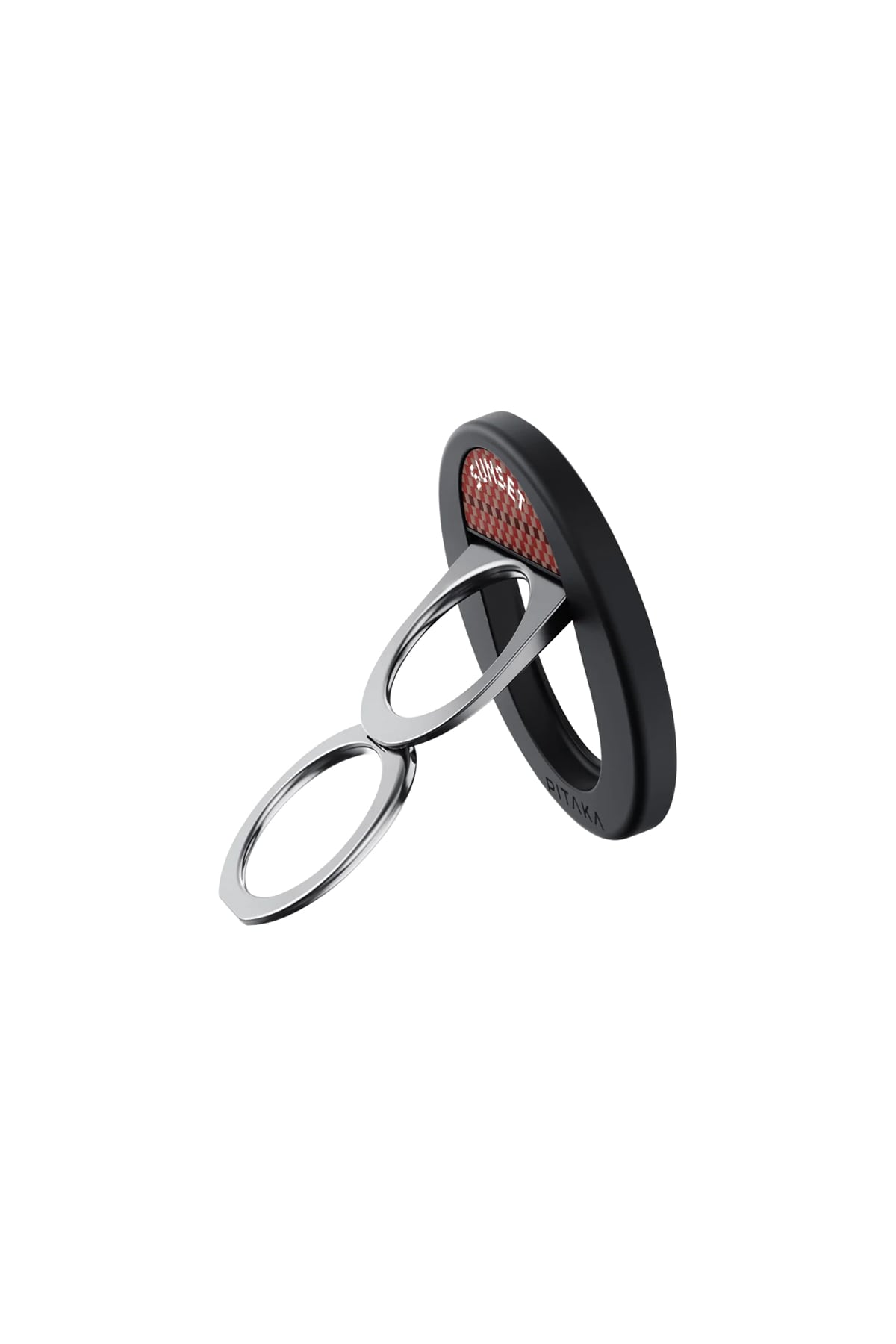 Pitaka Tactile Woven Yüzük Standlı iPhone 16 Pro Max MagSafe Uyumlu Aramid Fiber Kılıf Sunset