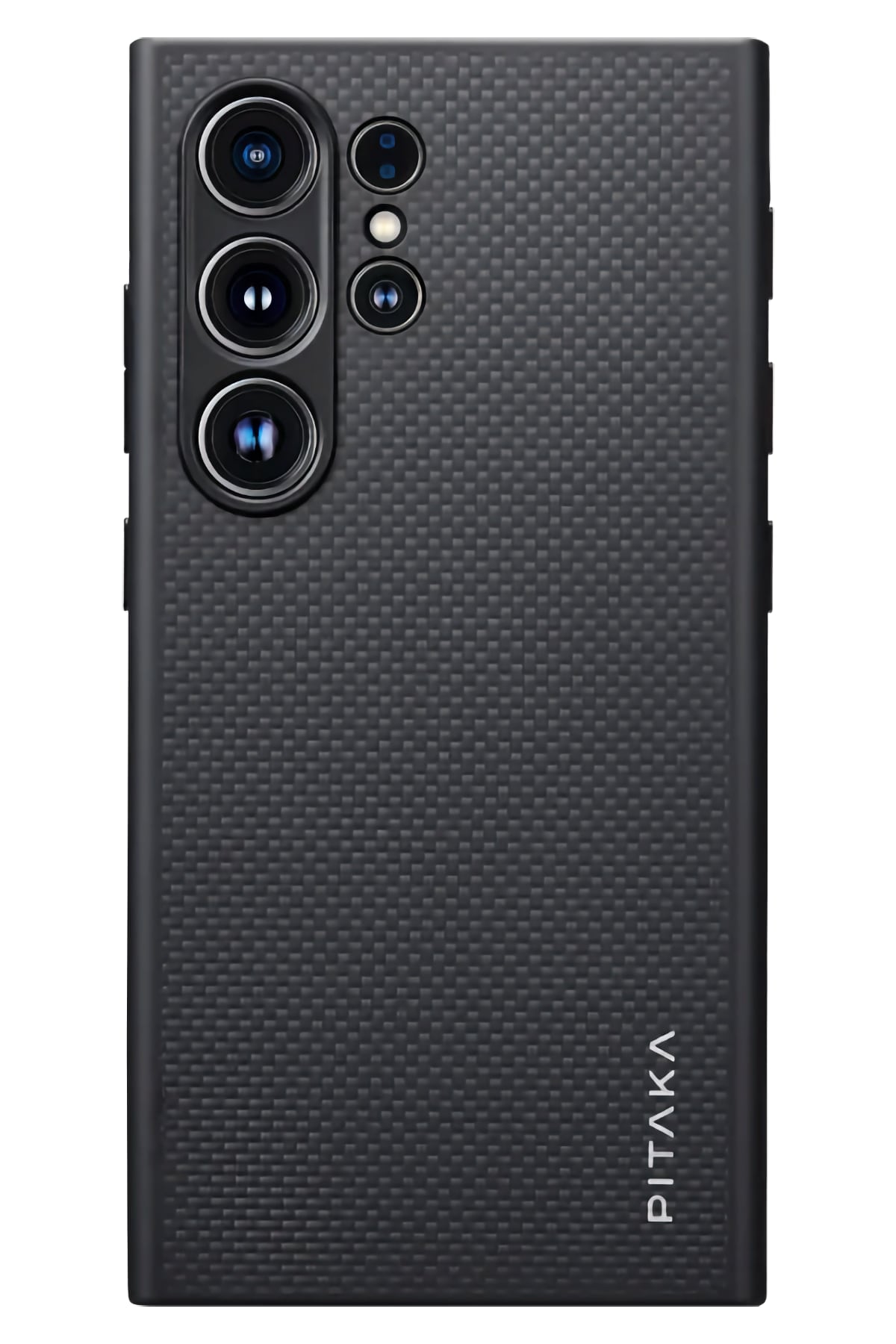 Pitaka PinButton Galaxy S24 Ultra Kılıf Magsafe Uyumlu Aramid Fiber 3 Fonksiyon Butonlu