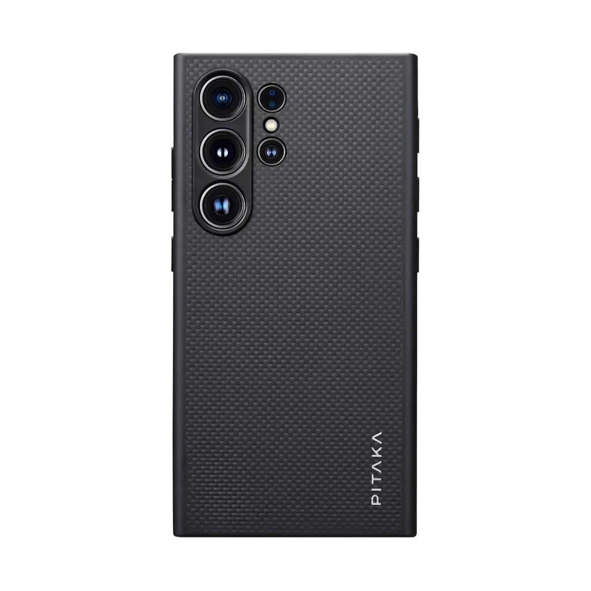 Pitaka PinButton Galaxy S24 Ultra Kılıf Magsafe Uyumlu Aramid Fiber 3 Fonksiyon Butonlu