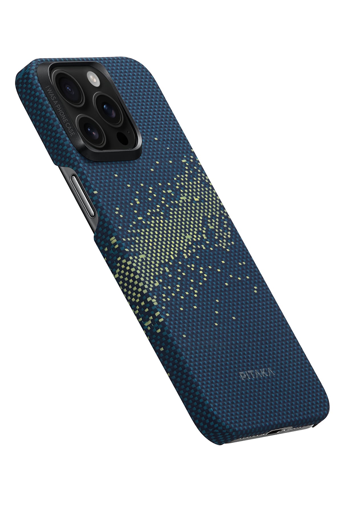 Pitaka Starpeak iPhone 15 Pro MagSafe Uyumlu Aramid Fiber Kılıf Milky Way Galaxy