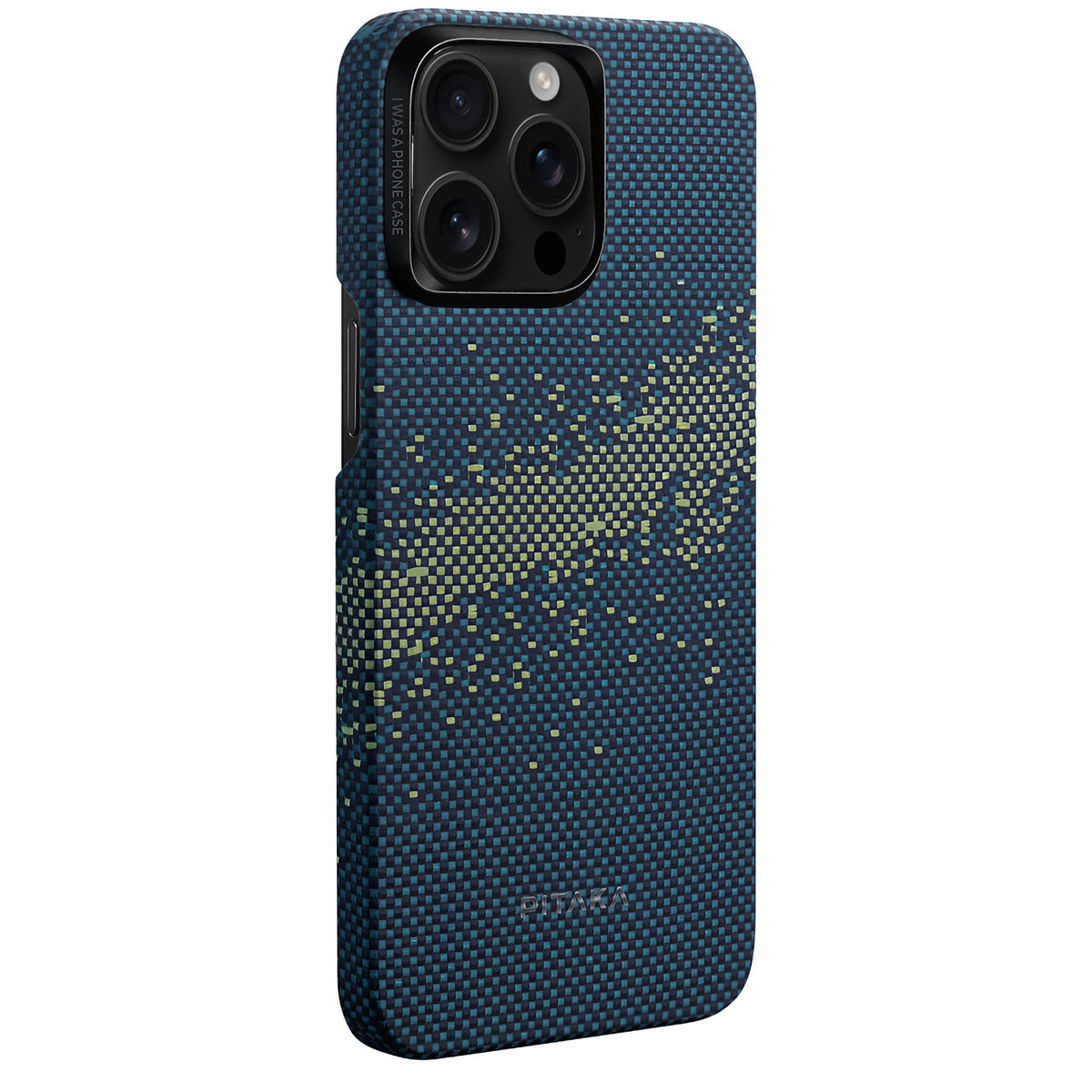 Pitaka iPhone 15 Pro Max Karbon Kılıf MagSafe Uyumlu Aramid Fiber - Edge Milky Way Galaxy