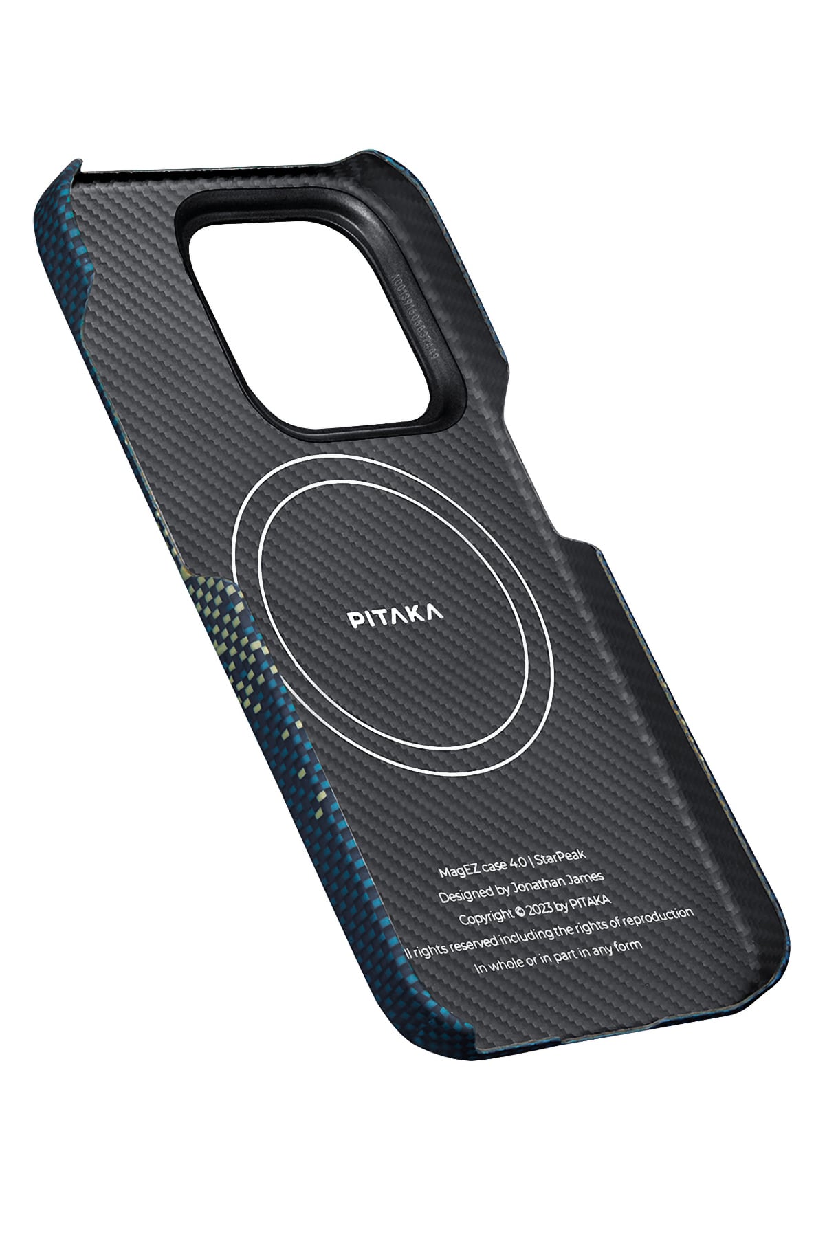 Pitaka Starpeak iPhone 15 Pro Max MagSafe Uyumlu Aramid Fiber Kılıf Milky Way Galaxy