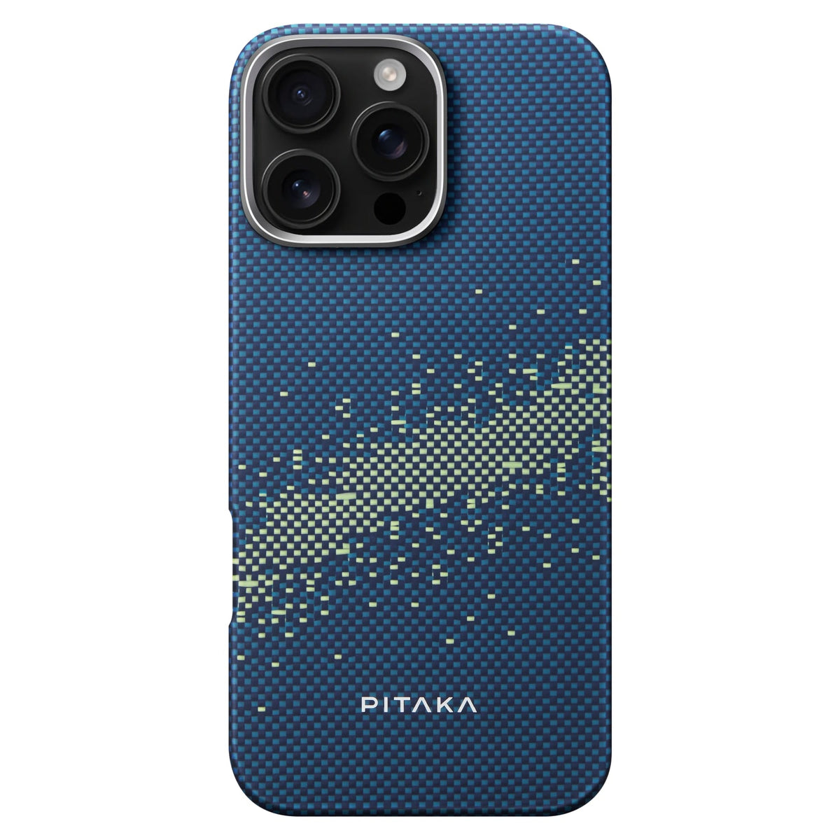 iPhone 16 Pro Max Karbon Kılıf MagSafe Uyumlu Aramid Fiber - Edge Milky Way Galaxy