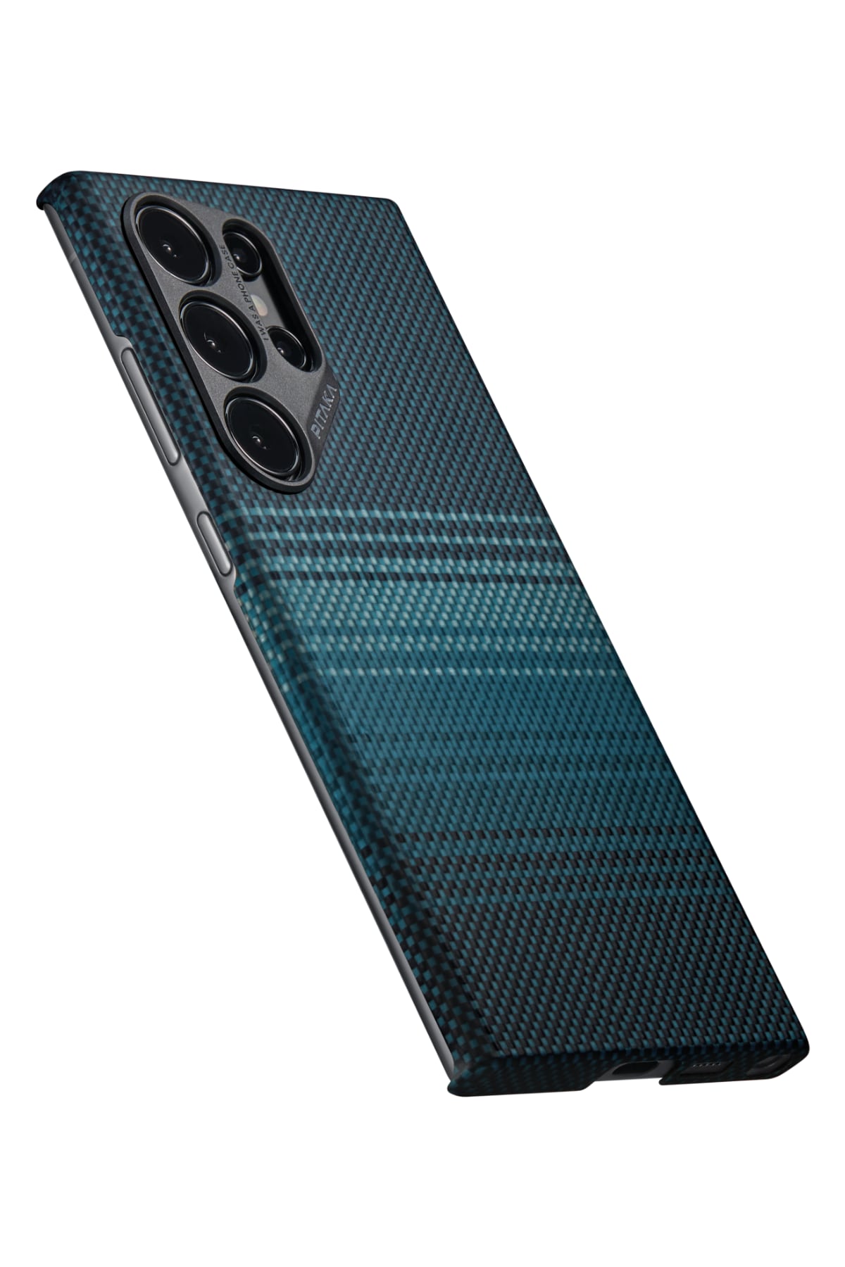 Pitaka Tactile Woven Galaxy S24 Ultra MagSafe Uyumlu Aramid Fiber Kılıf Moonrise