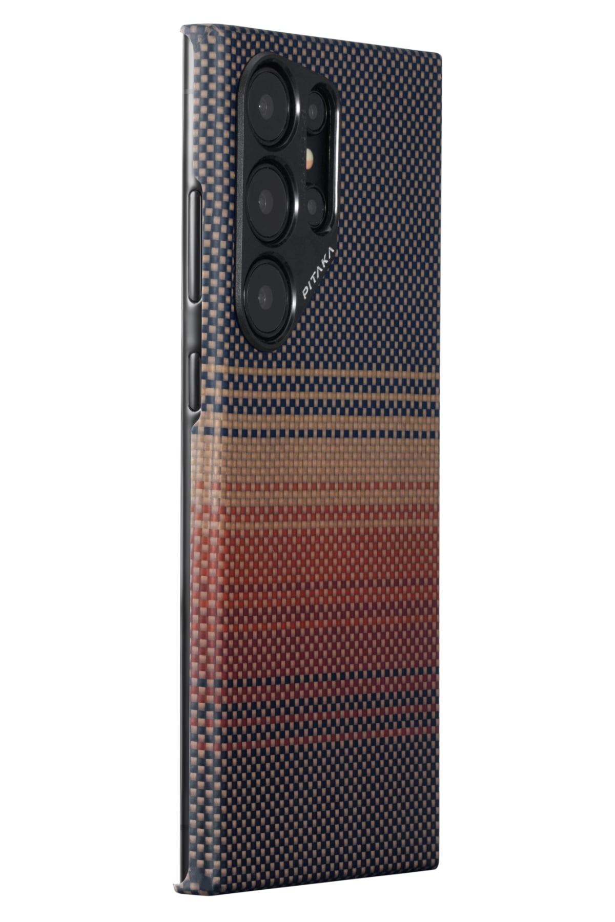 Pitaka Tactile Woven Galaxy S24 Ultra MagSafe Uyumlu Aramid Fiber Kılıf Sunset