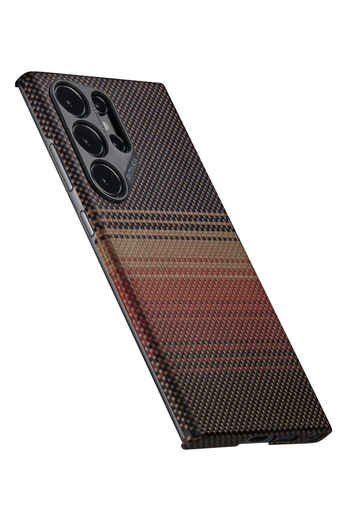 Pitaka Tactile Woven Galaxy S24 Ultra MagSafe Uyumlu Aramid Fiber Kılıf Sunset