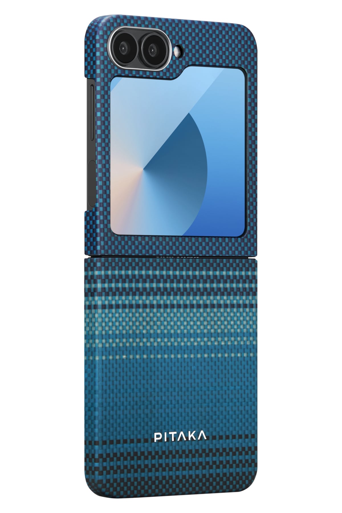 Pitaka Tactile Woven Galaxy Z Flip 6 MagSafe Uyumlu Aramid Fiber Kılıf Moonrise