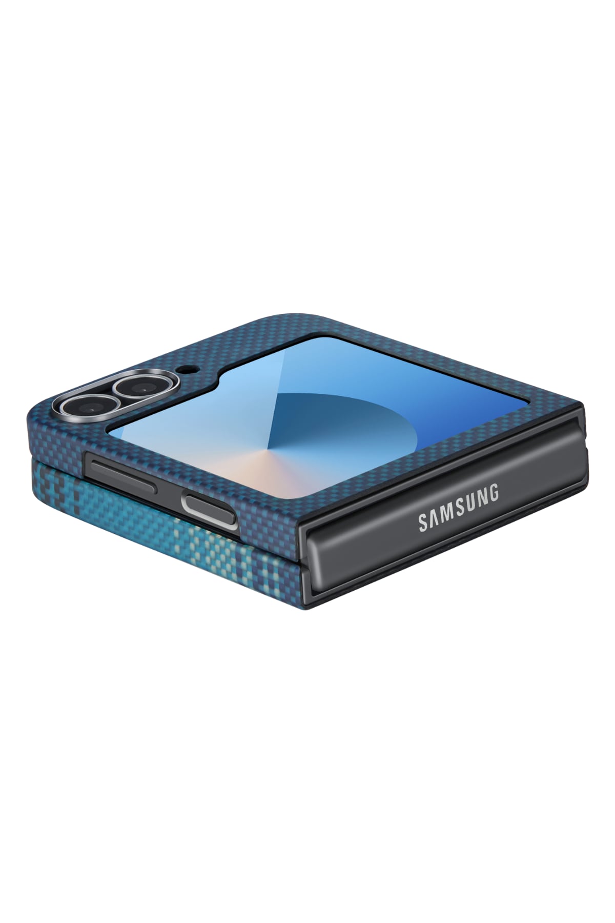 Pitaka Tactile Woven Galaxy Z Flip 6 MagSafe Uyumlu Aramid Fiber Kılıf Moonrise