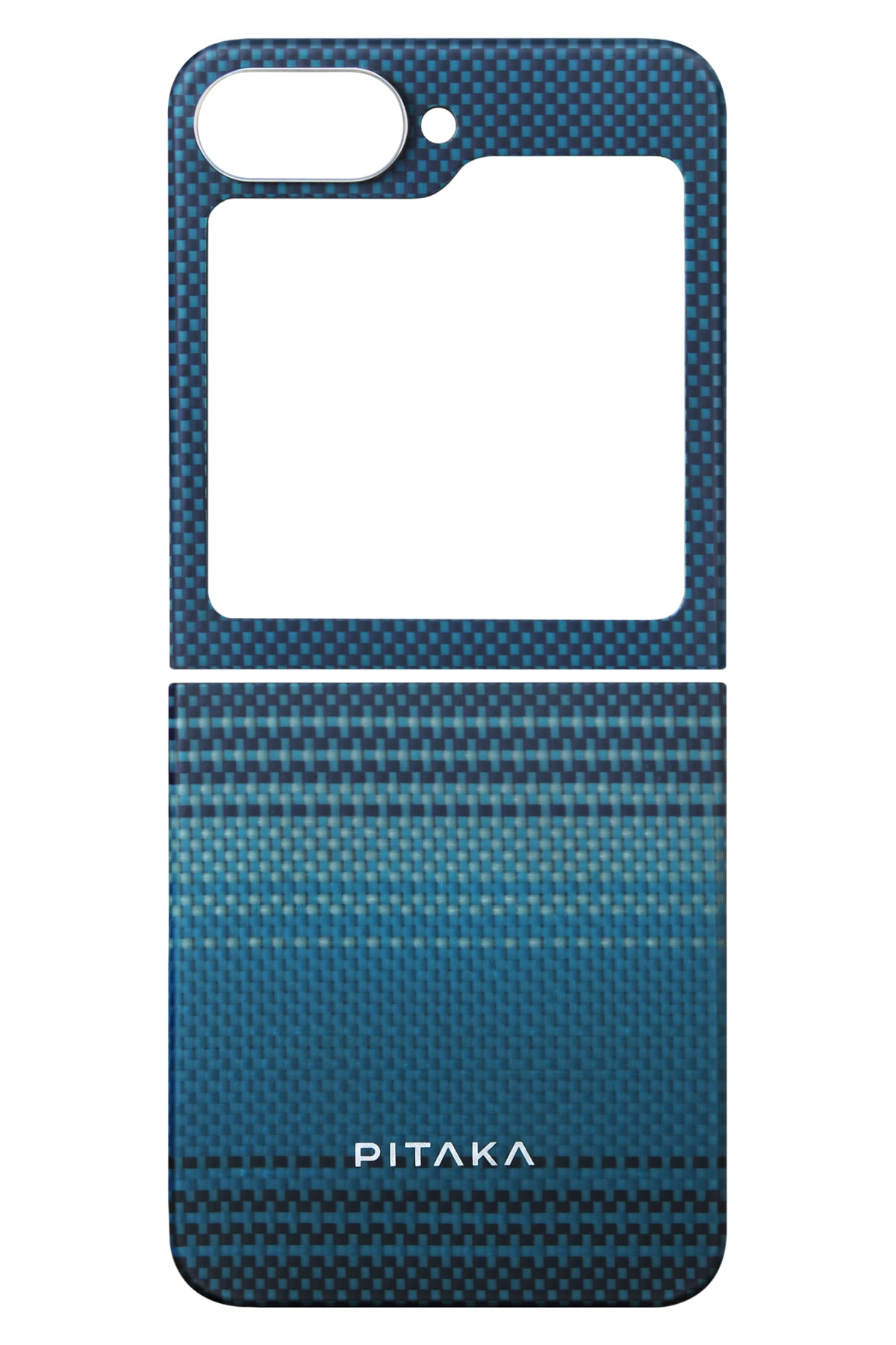 Pitaka Tactile Woven Galaxy Z Flip 6 MagSafe Uyumlu Aramid Fiber Kılıf Moonrise