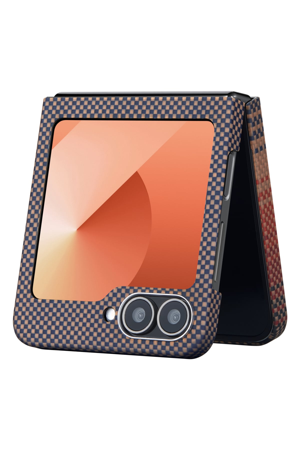 Pitaka Tactile Woven Galaxy Z Flip 6 MagSafe Uyumlu Aramid Fiber Kılıf Sunset