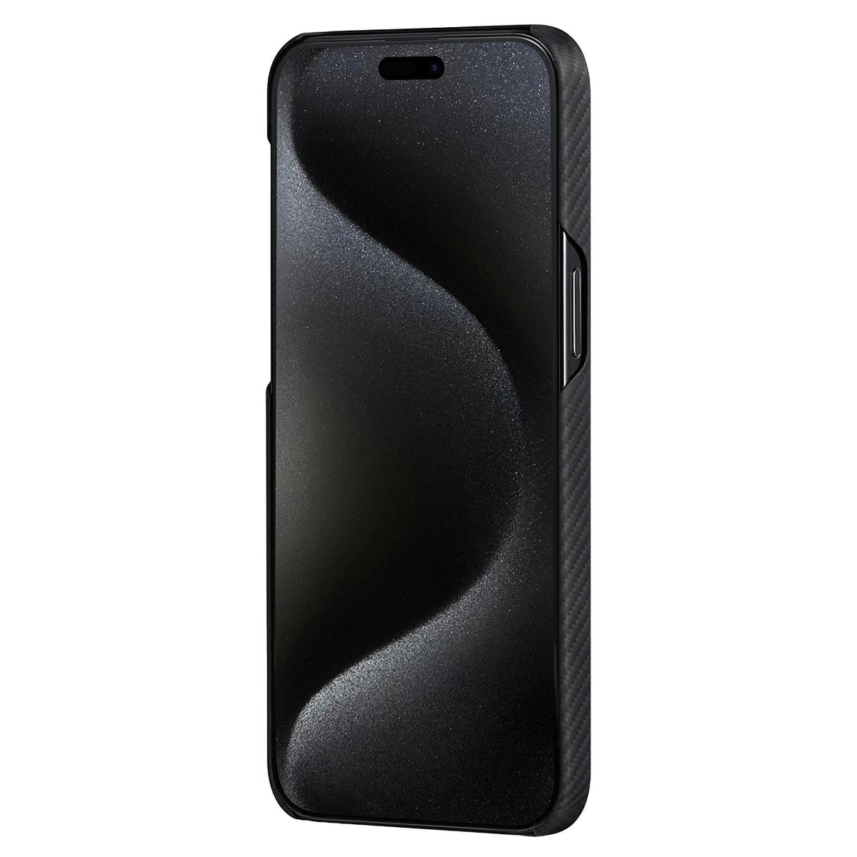 iPhone 15 Pro Karbon Kılıf MagSafe Uyumlu Aramid Fiber - Edge Rhapsody