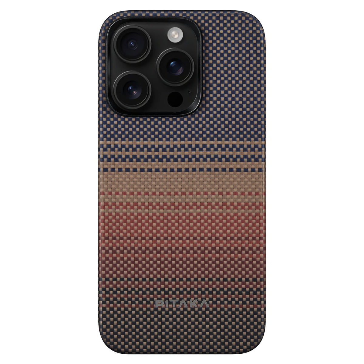 iPhone 15 Pro Max Karbon Kılıf MagSafe Uyumlu Aramid Fiber - Edge Sunset