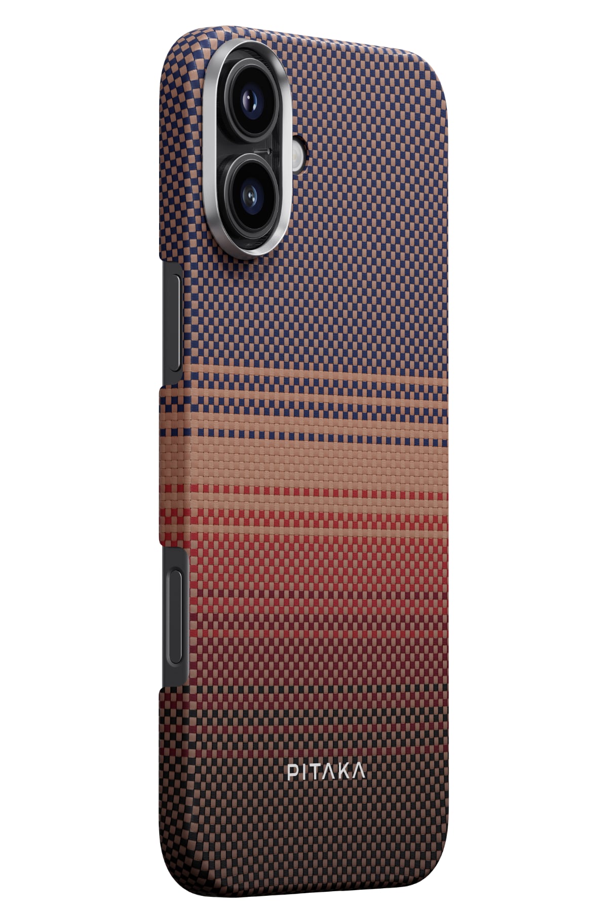 Pitaka Tactile Woven iPhone 16 Plus MagSafe Uyumlu Kılıf Sunset
