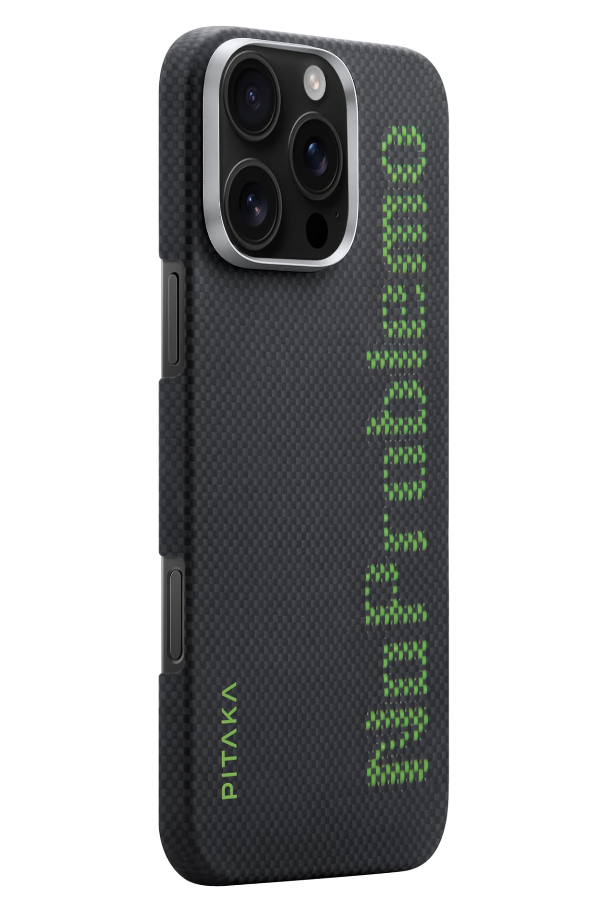 Pitaka Tactile Woven iPhone 16 Pro MagSafe Uyumlu Kılıf No Problemo