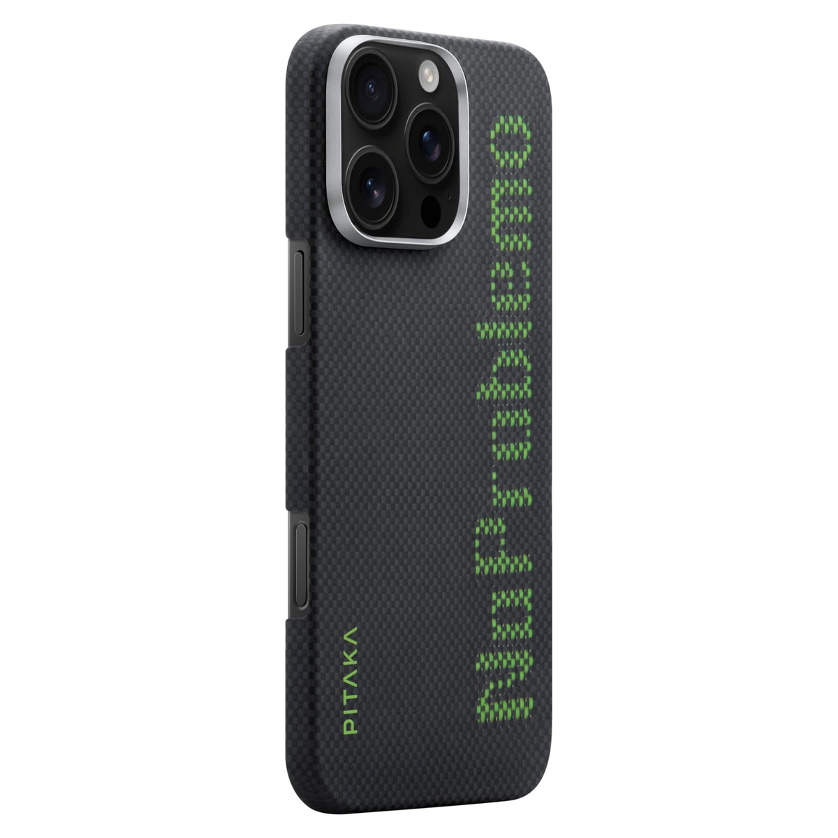 iPhone 16 Pro Karbon Kılıf MagSafe Uyumlu Aramid Fiber - Edge NoProblemo