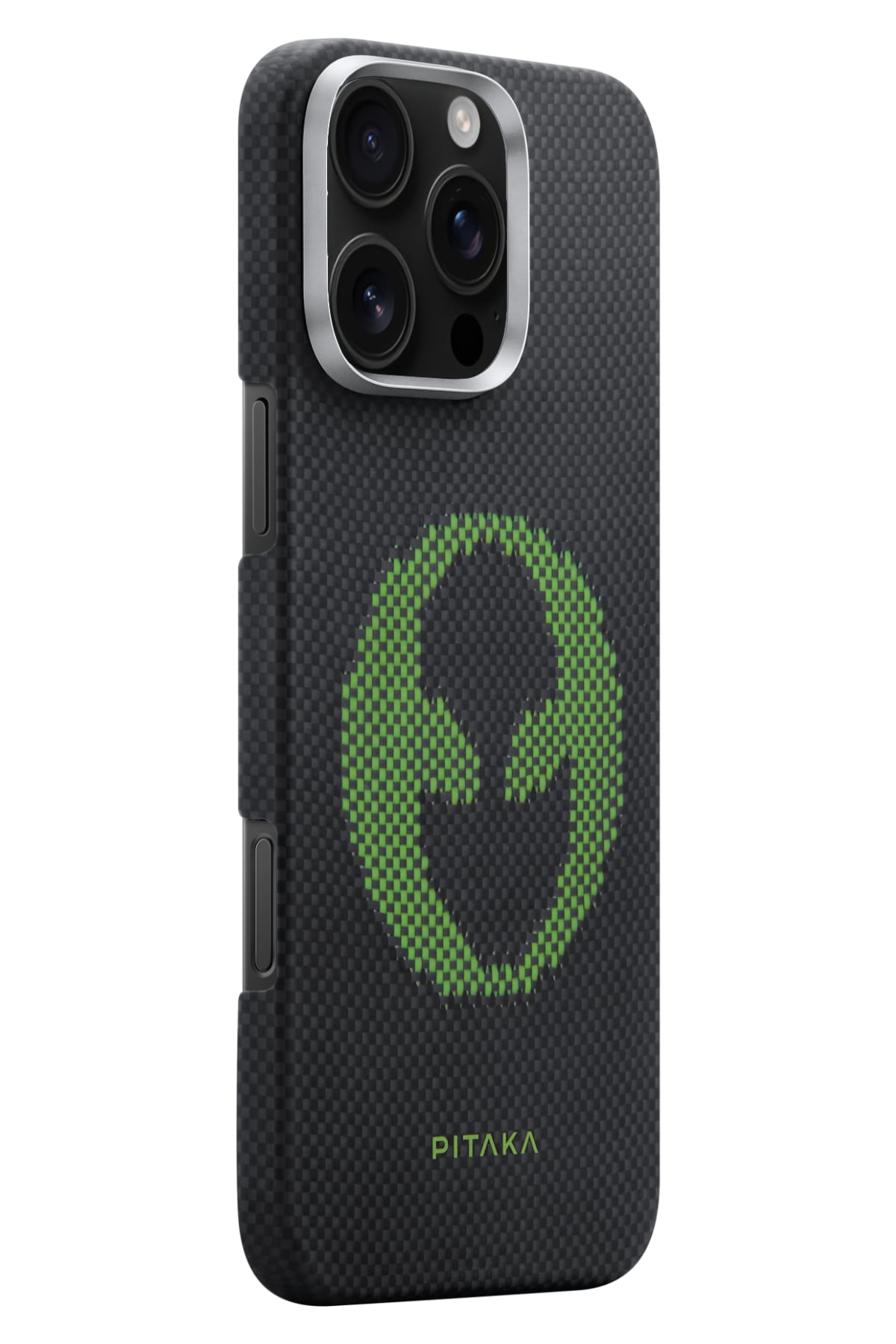 Pitaka Tactile Woven iPhone 16 Pro Max MagSafe Uyumlu Kılıf Alien