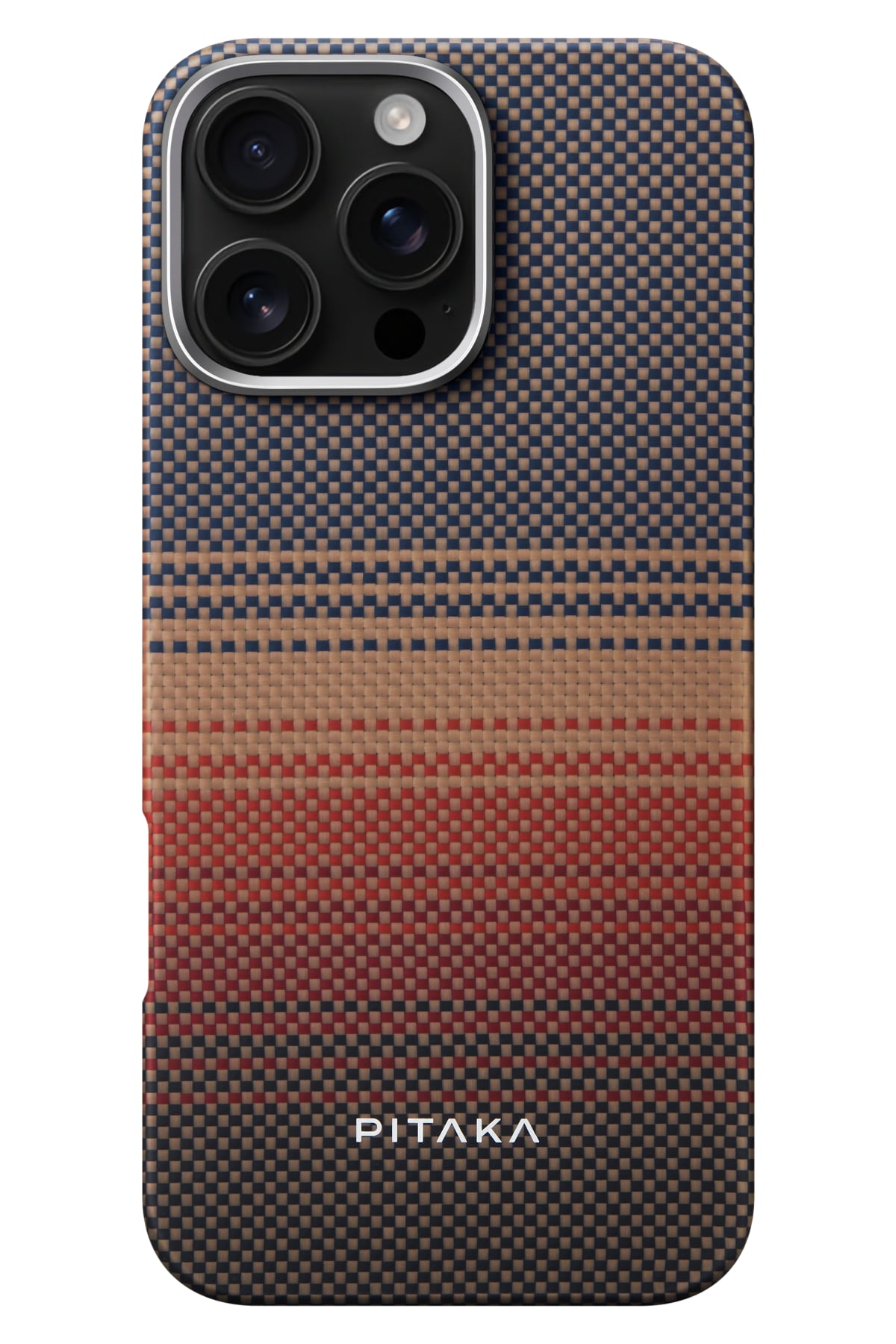 Pitaka Tactile Woven iPhone 16 Pro Max MagSafe Uyumlu Kılıf Sunset
