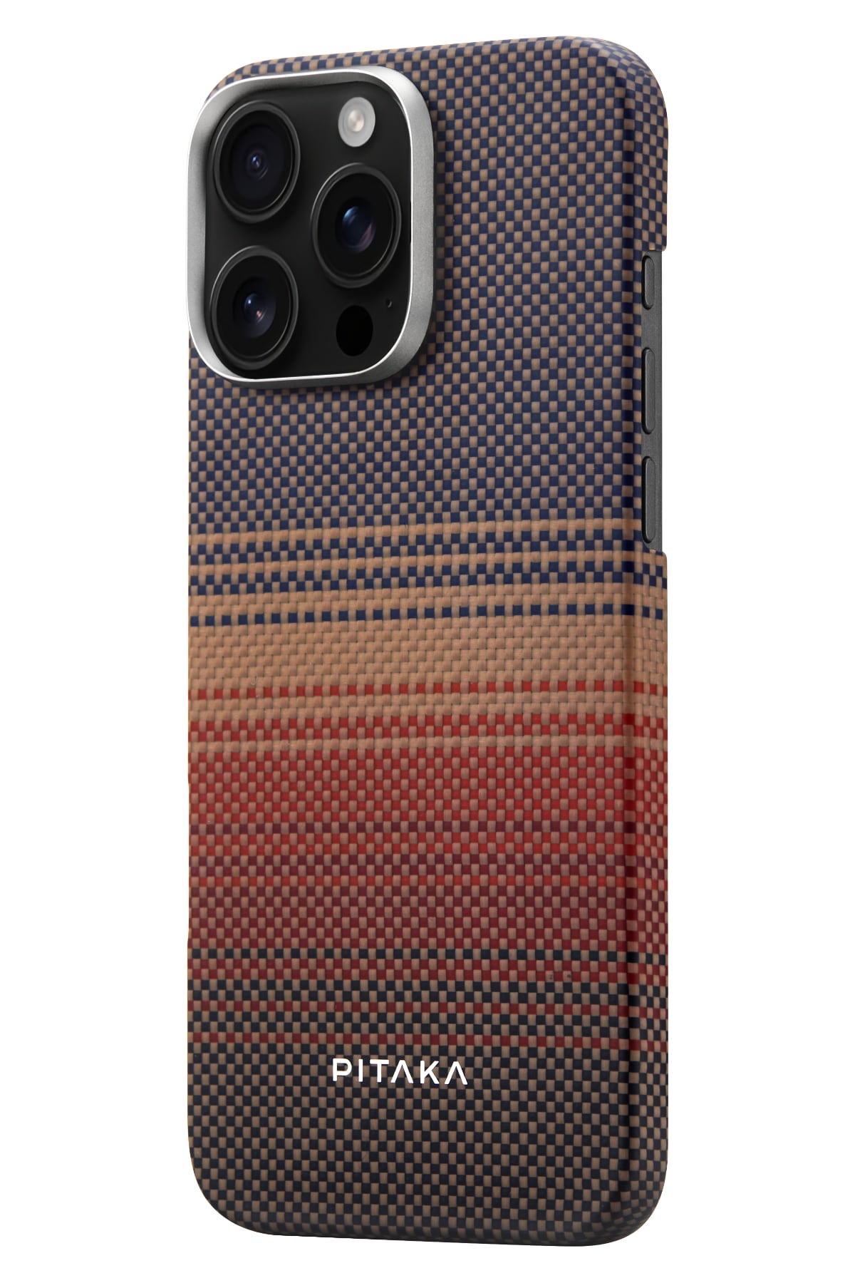 Pitaka Tactile Woven iPhone 16 Pro Max MagSafe Uyumlu Kılıf Sunset