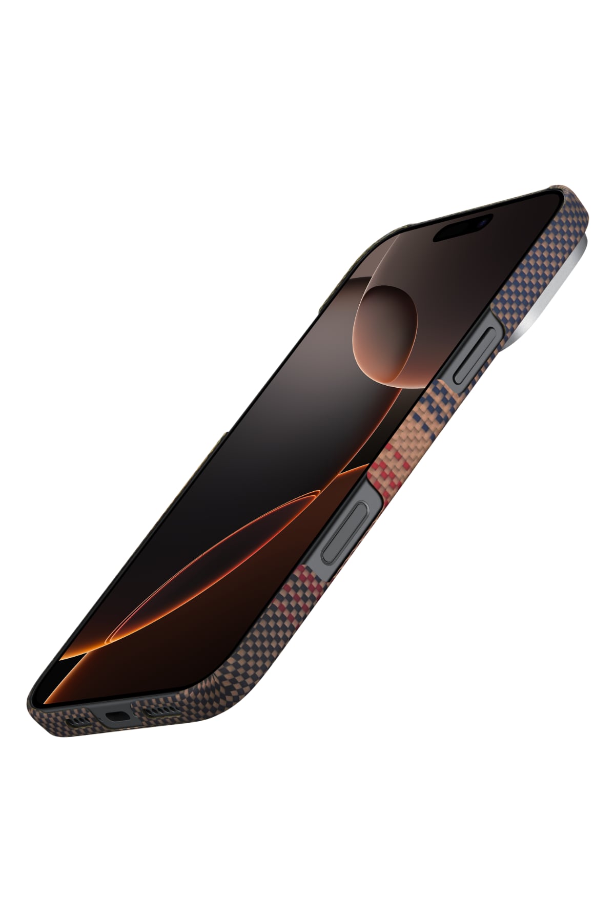 Pitaka Tactile Woven iPhone 16 Pro Max MagSafe Uyumlu Kılıf Sunset