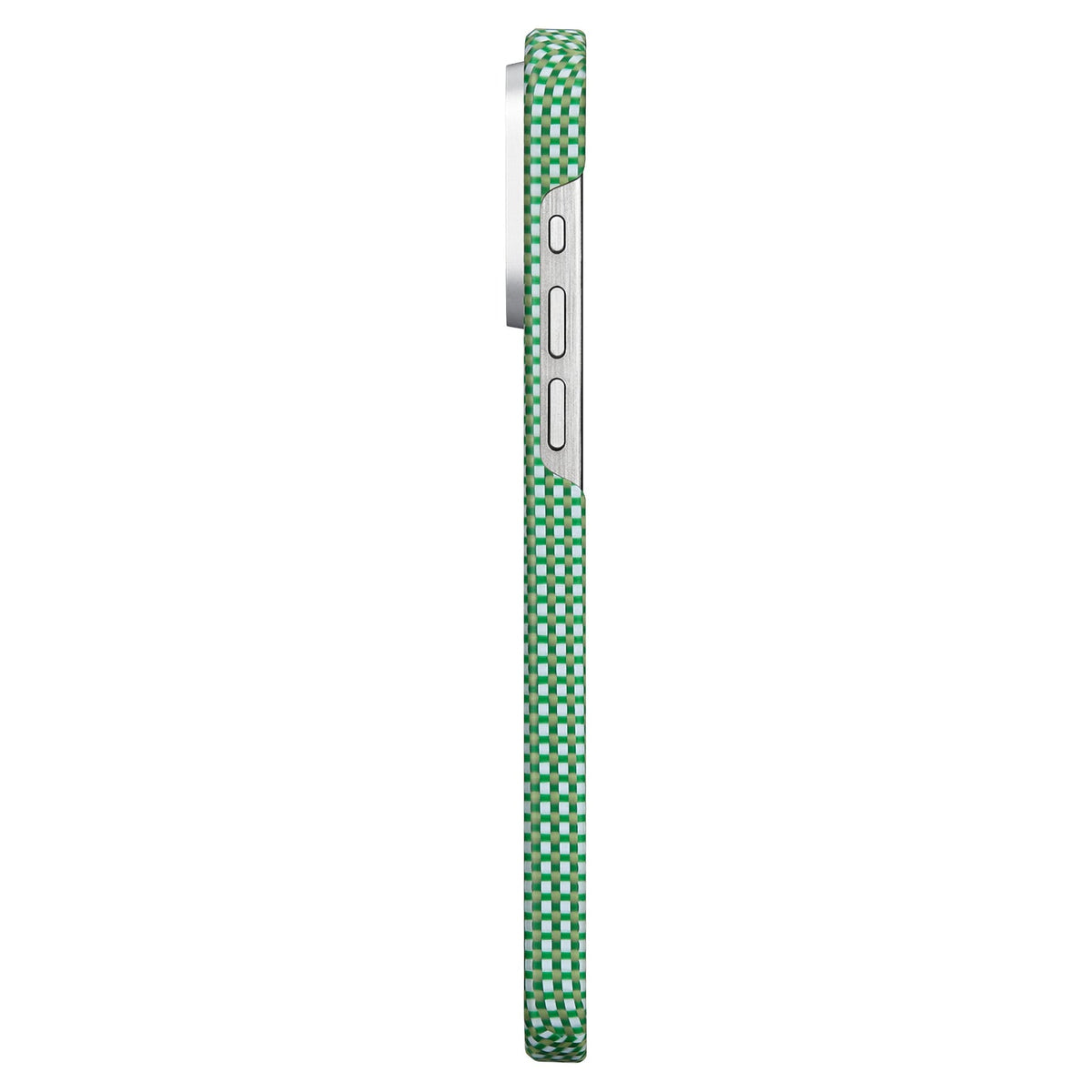 Pitaka iPhone 15 Pro Max Karbon Kılıf MagSafe Uyumlu Aramid Fiber - Edge Forest