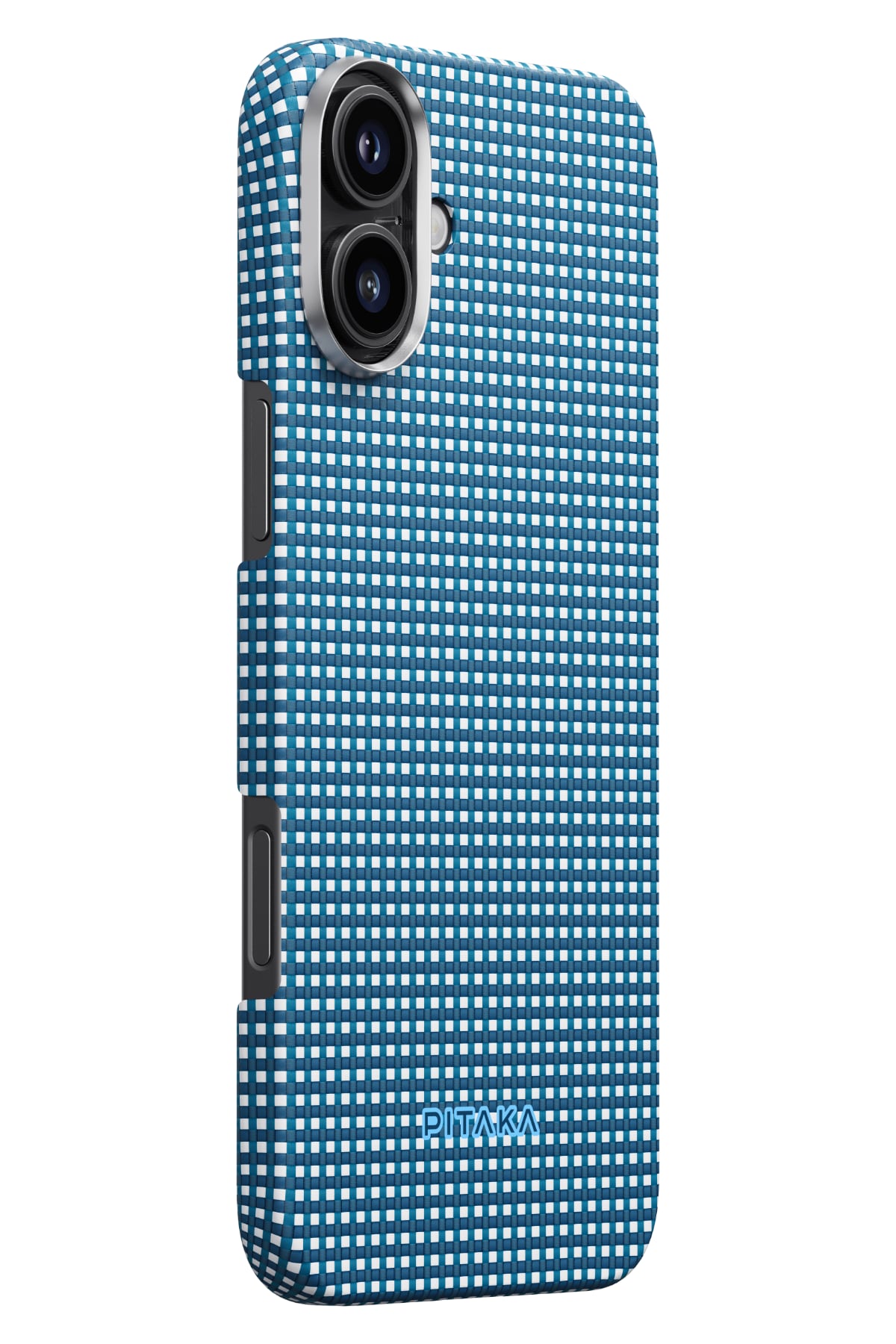 Pitaka Ultra Slim iPhone 16 MagSafe Uyumlu Aramid Fiber Kılıf Ocean Blue