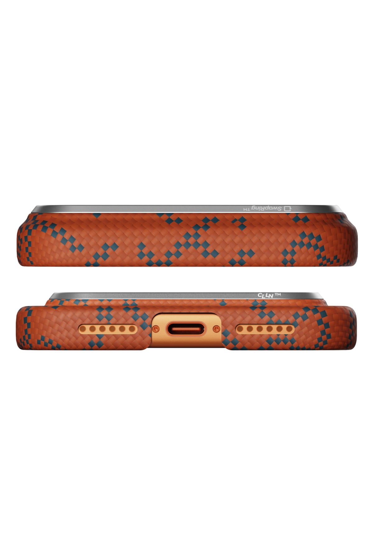 Pitaka PTK Leaping MagSafe Uyumlu iPhone 17 Pro Max Kılıf Blue Orange