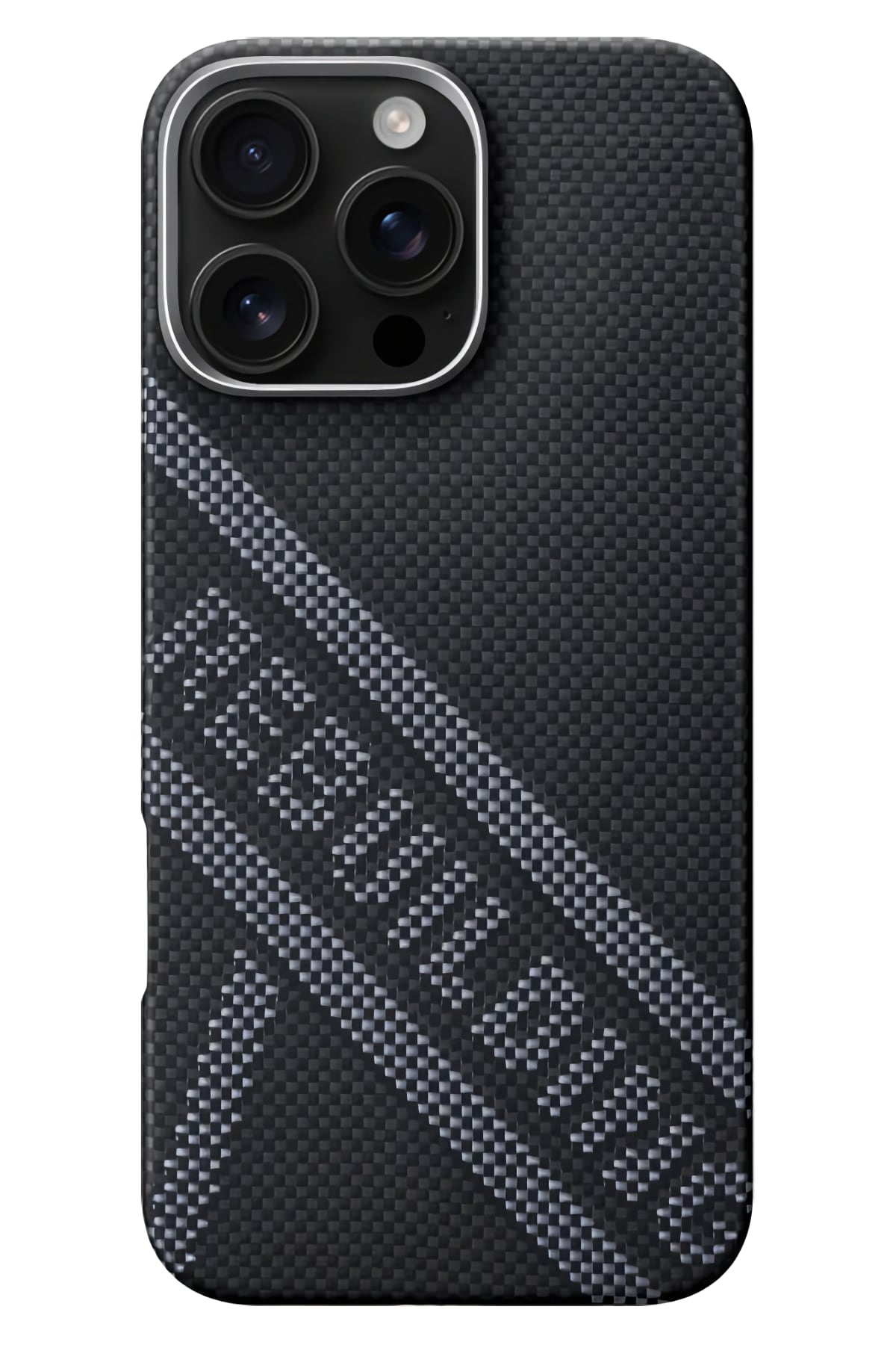 Pitaka Rebuilding iPhone 16 Pro Max MagSafe Uyumlu Aramid Fiber Kılıf Siyah