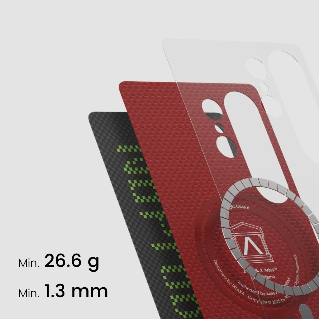 Galaxy S25 Ultra Karbon Kılıf MagSafe Uyumlu Aramid Fiber - Edge NoProblemo Lumintex