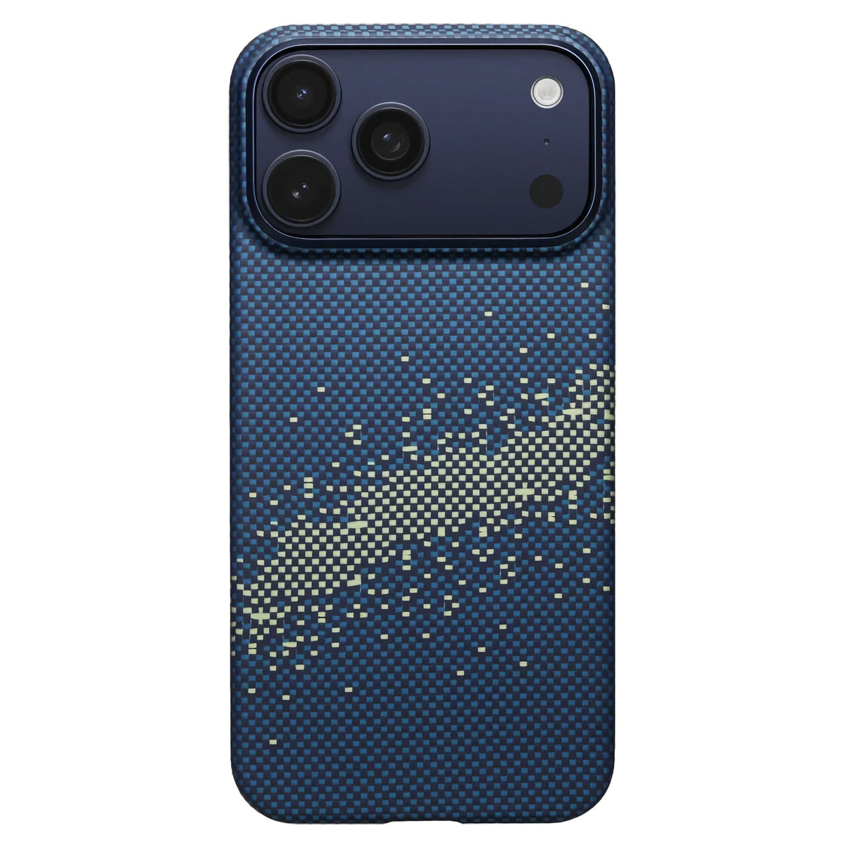 Pitaka iPhone 17 Pro Max Karbon Kılıf MagSafe Uyumlu Aramid Fiber - Edge Milky Way Galaxy