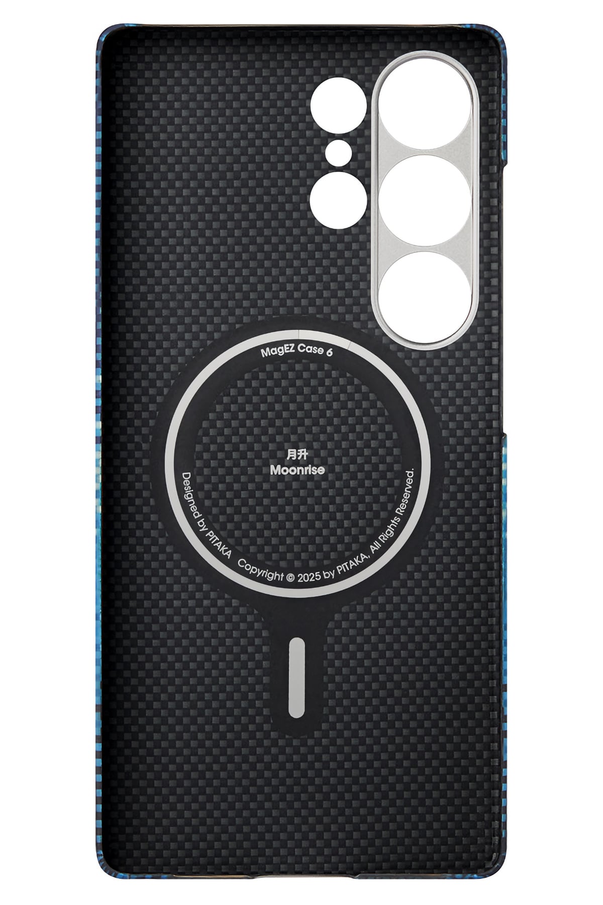 Pitaka Tactile Woven Galaxy S25 Ultra MagSafe Uyumlu Aramid Fiber Kılıf Moonrise