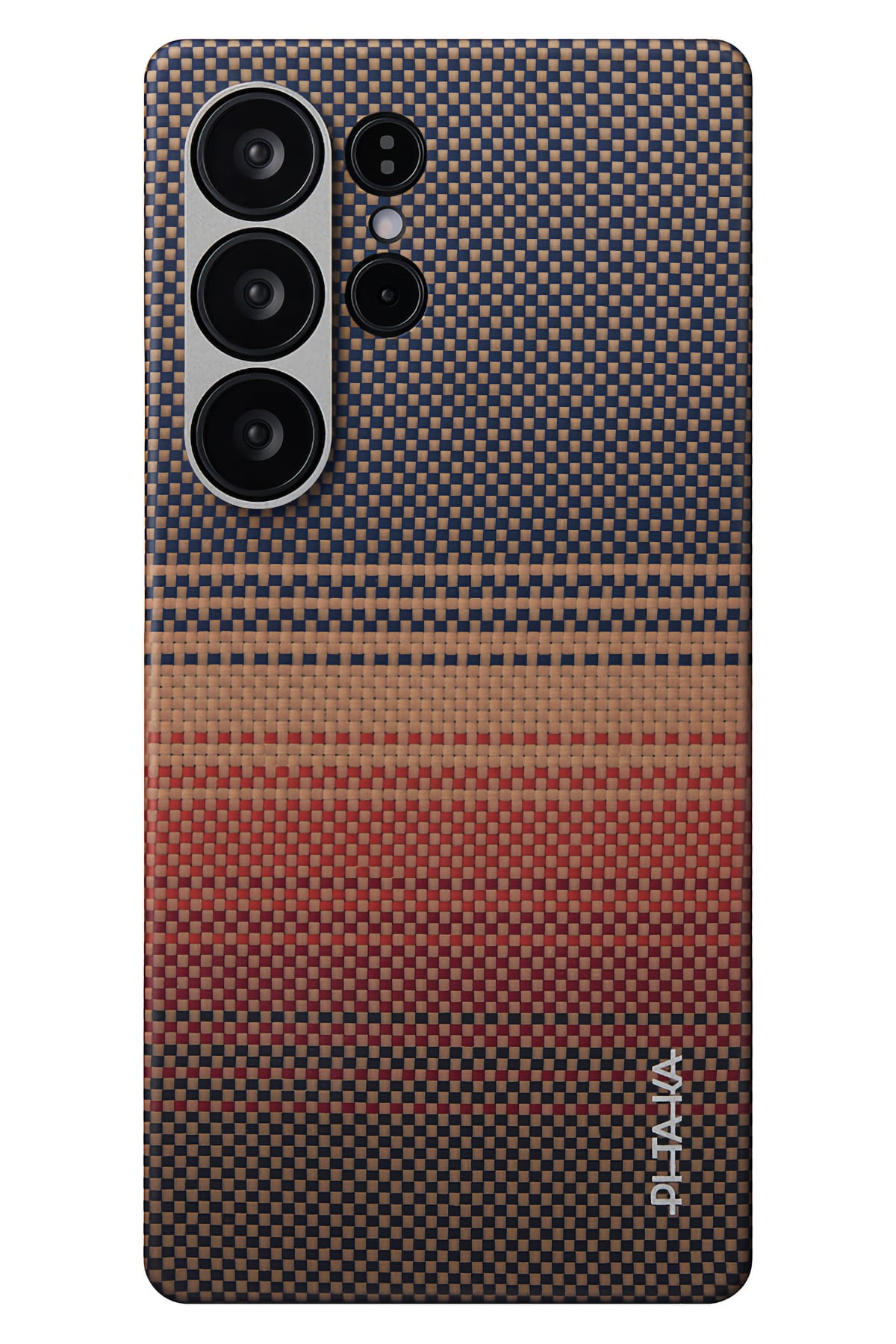 Pitaka Tactile Woven Galaxy S25 Ultra MagSafe Uyumlu Aramid Fiber Kılıf Sunset