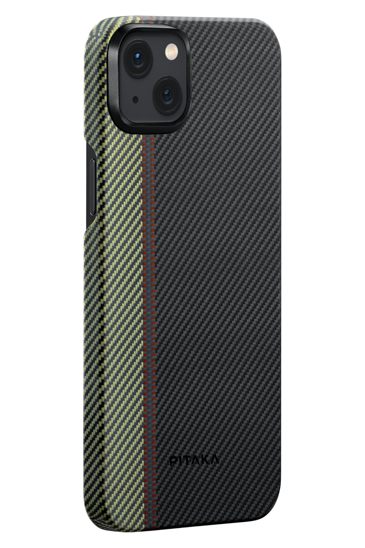 Pitaka Tactile Woven iPhone 15 Plus MagSafe Uyumlu 600D Aramid Fiber Kılıf Overture