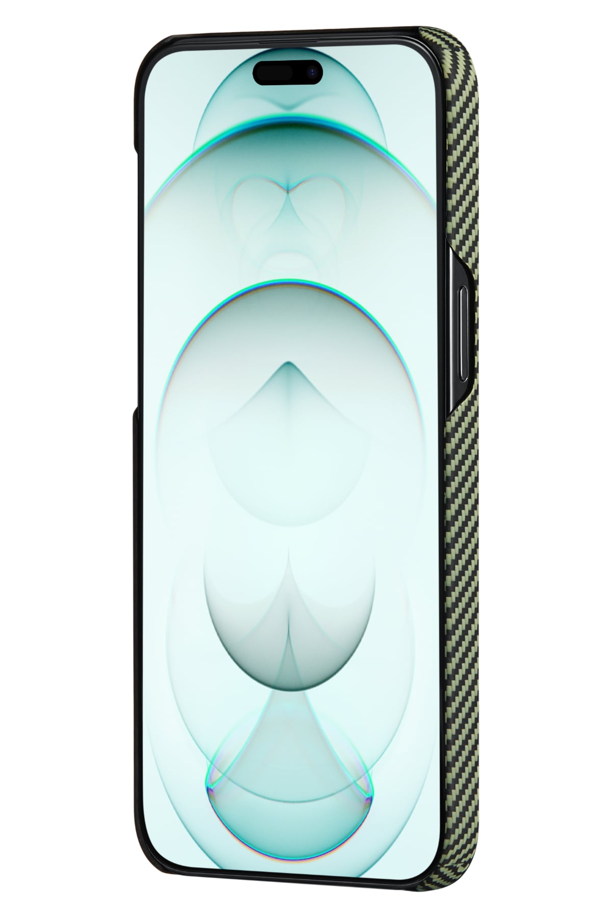 Pitaka Tactile Woven iPhone 15 Plus MagSafe Uyumlu 600D Aramid Fiber Kılıf Overture