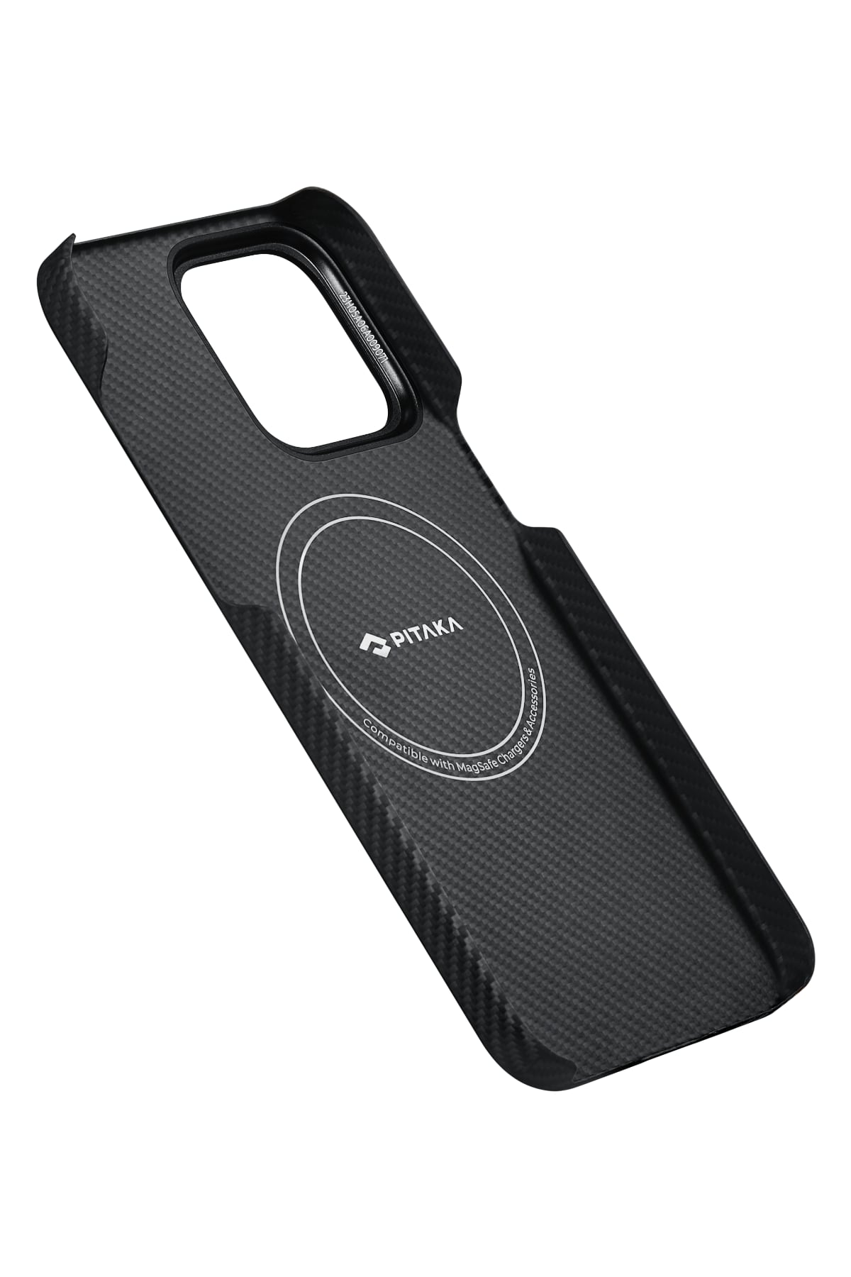 Pitaka Tactile Woven iPhone 15 Plus MagSafe Uyumlu 600D Aramid Fiber Kılıf Rhapsody