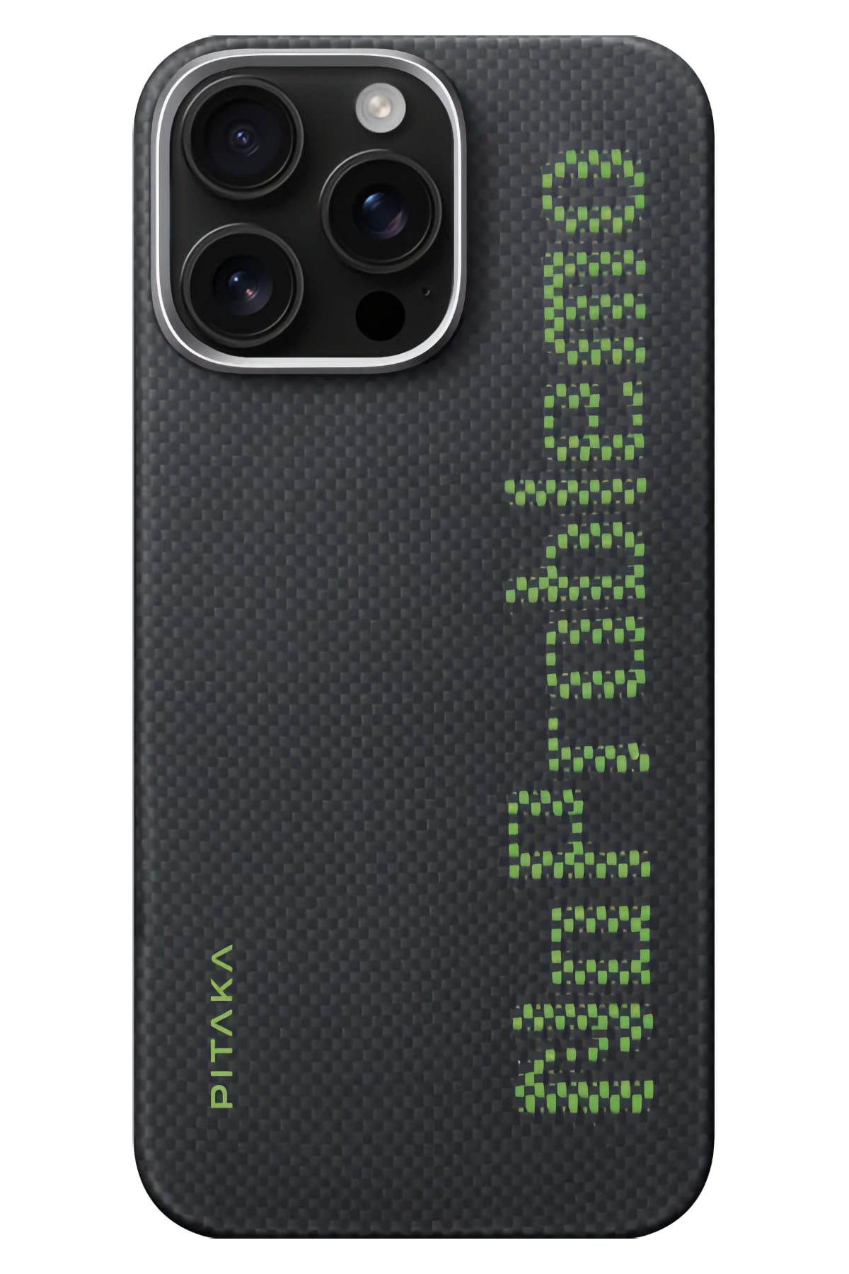 Pitaka Tactile Woven iPhone 15 Pro MagSafe Uyumlu Kılıf No Problemo