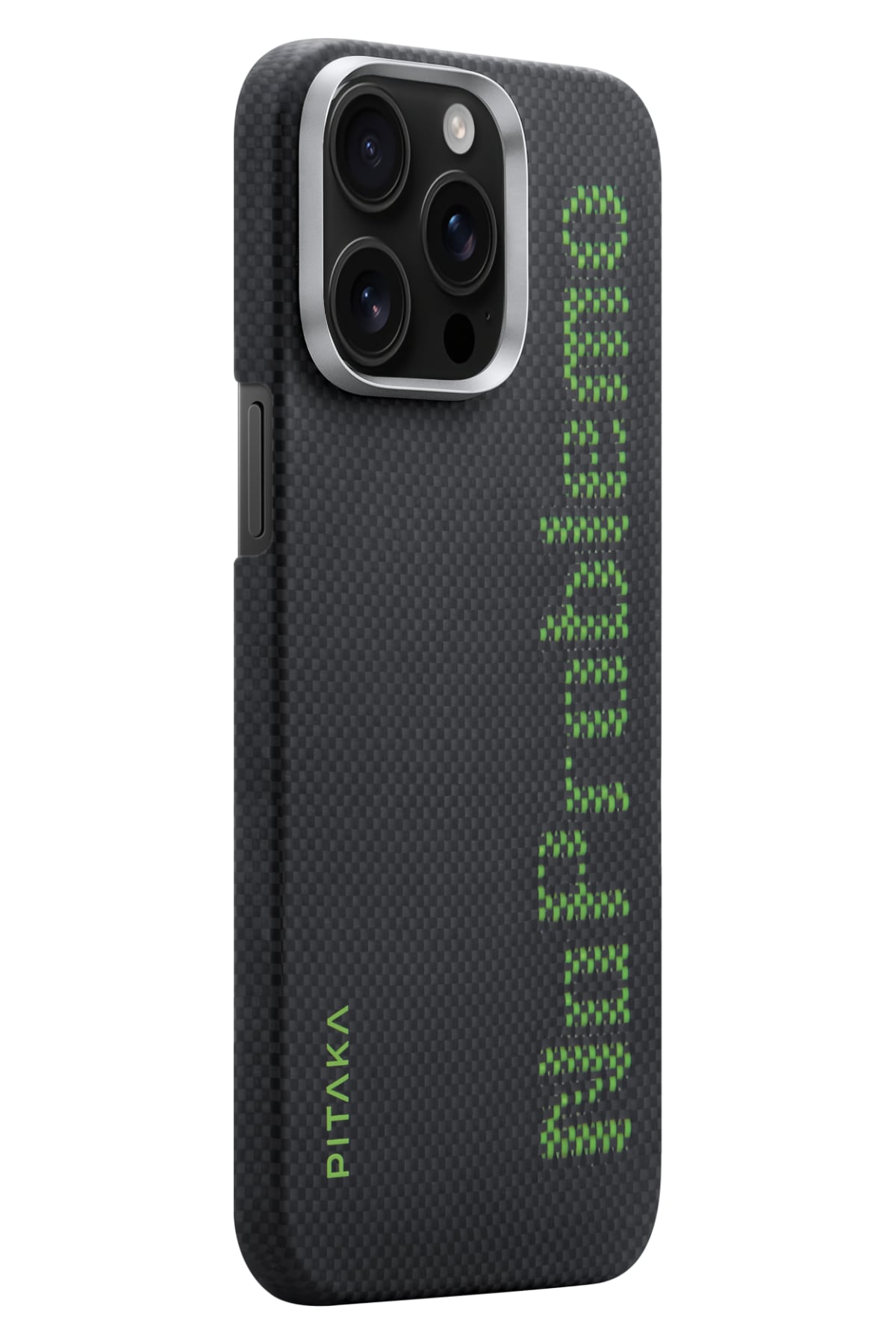 Pitaka Tactile Woven iPhone 15 Pro MagSafe Uyumlu Kılıf No Problemo