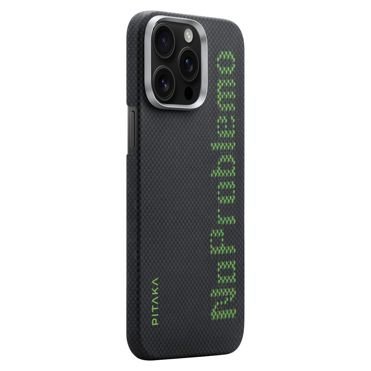 Pitaka iPhone 15 Pro Karbon Kılıf MagSafe Uyumlu Aramid Fiber - Edge NoProblemo