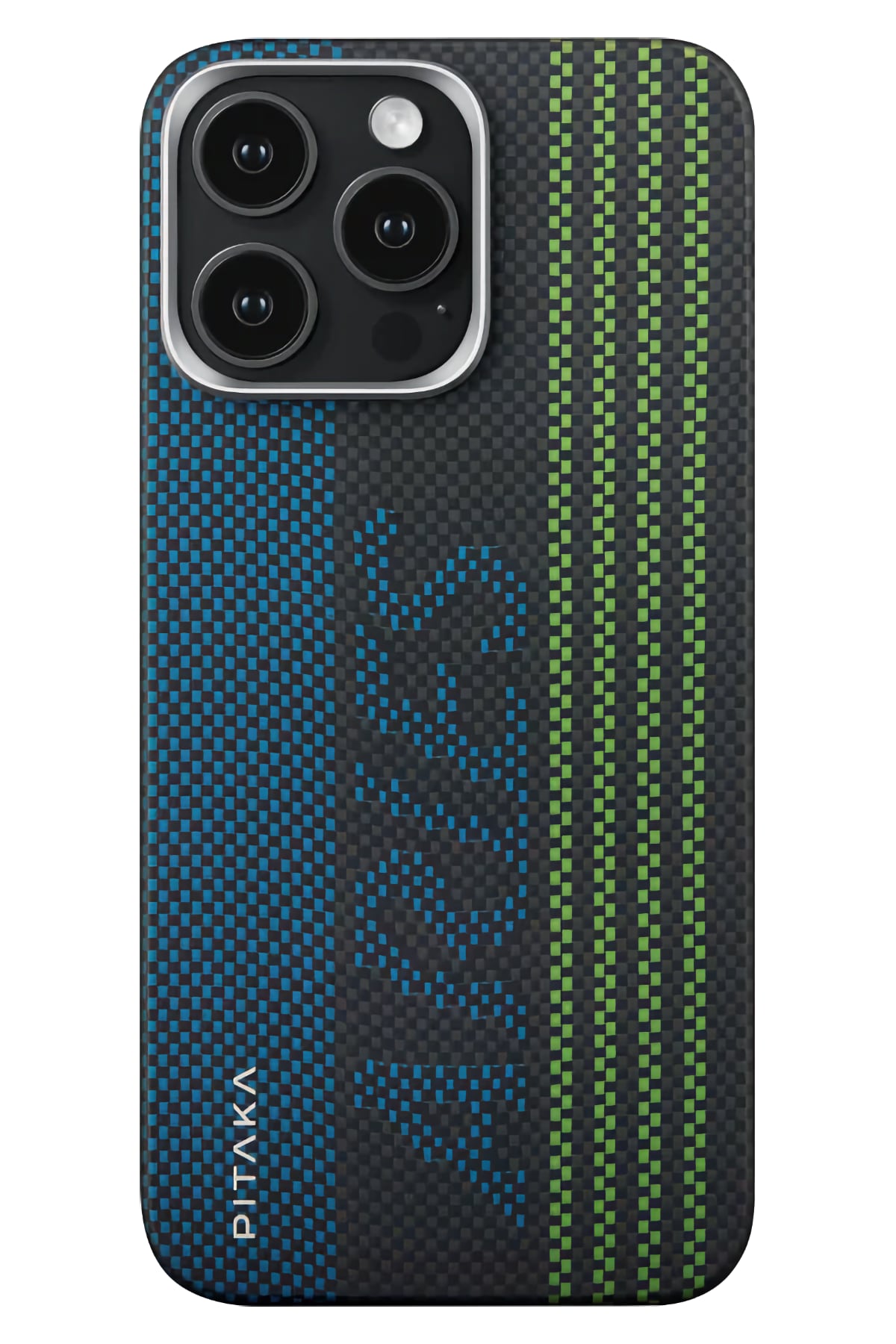 Pitaka Tactile Woven iPhone 15 Pro Max MagSafe Uyumlu Kılıf Credit Card