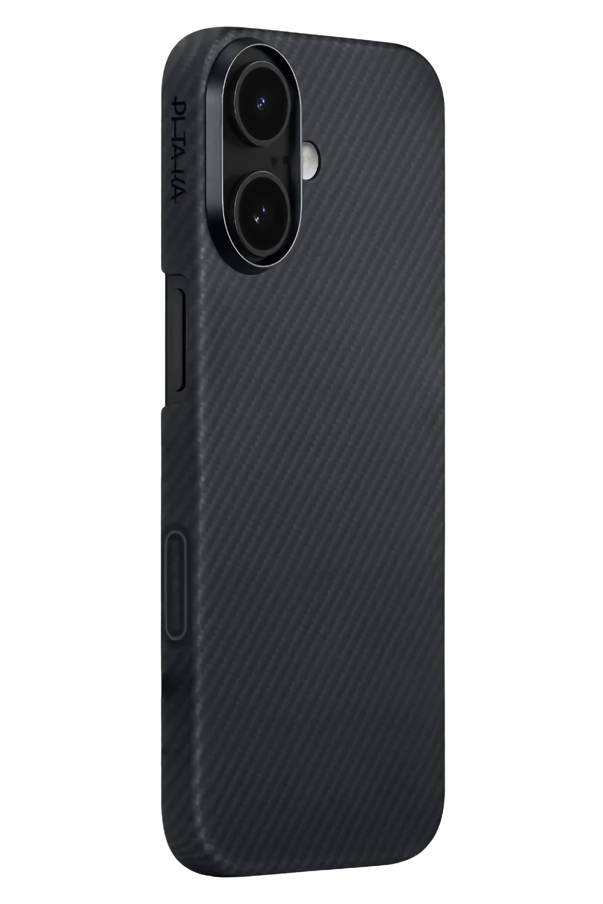 Pitaka Tactile Woven iPhone 17 MagSafe Uyumlu Kılıf Black Gray