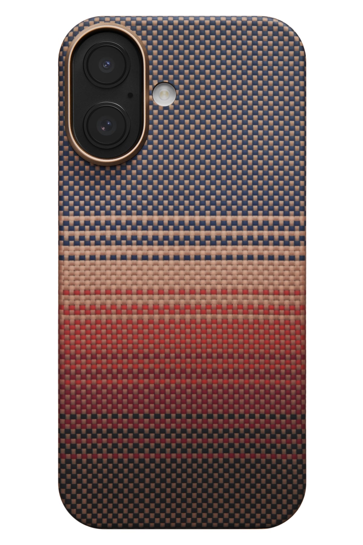 Pitaka Tactile Woven iPhone 17 MagSafe Uyumlu Kılıf Sunset