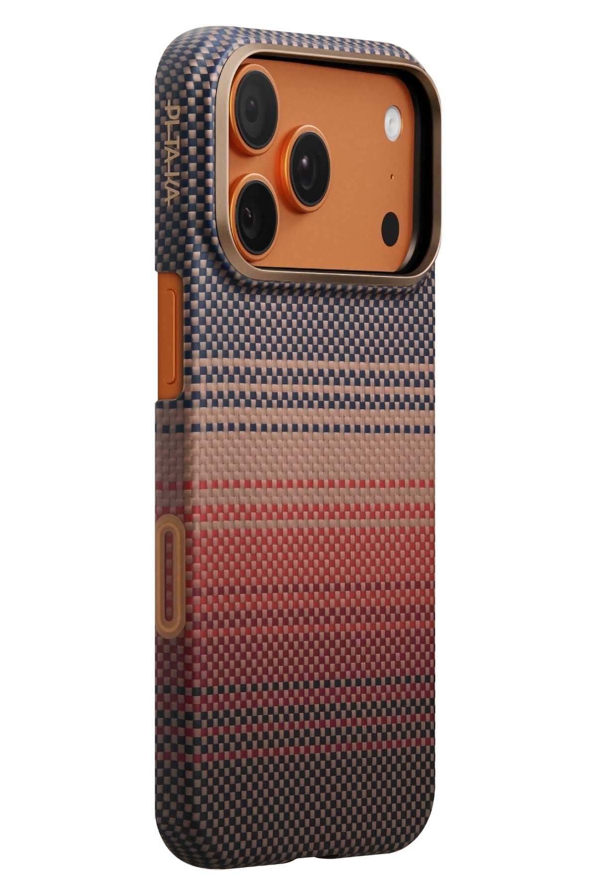 Pitaka Tactile Woven iPhone 17 Pro MagSafe Uyumlu Kılıf Sunset