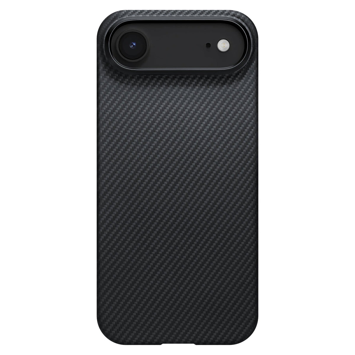 iPhone Air Karbon Kılıf MagSafe Uyumlu Aramid Fiber - Edge 1500D Black Gray