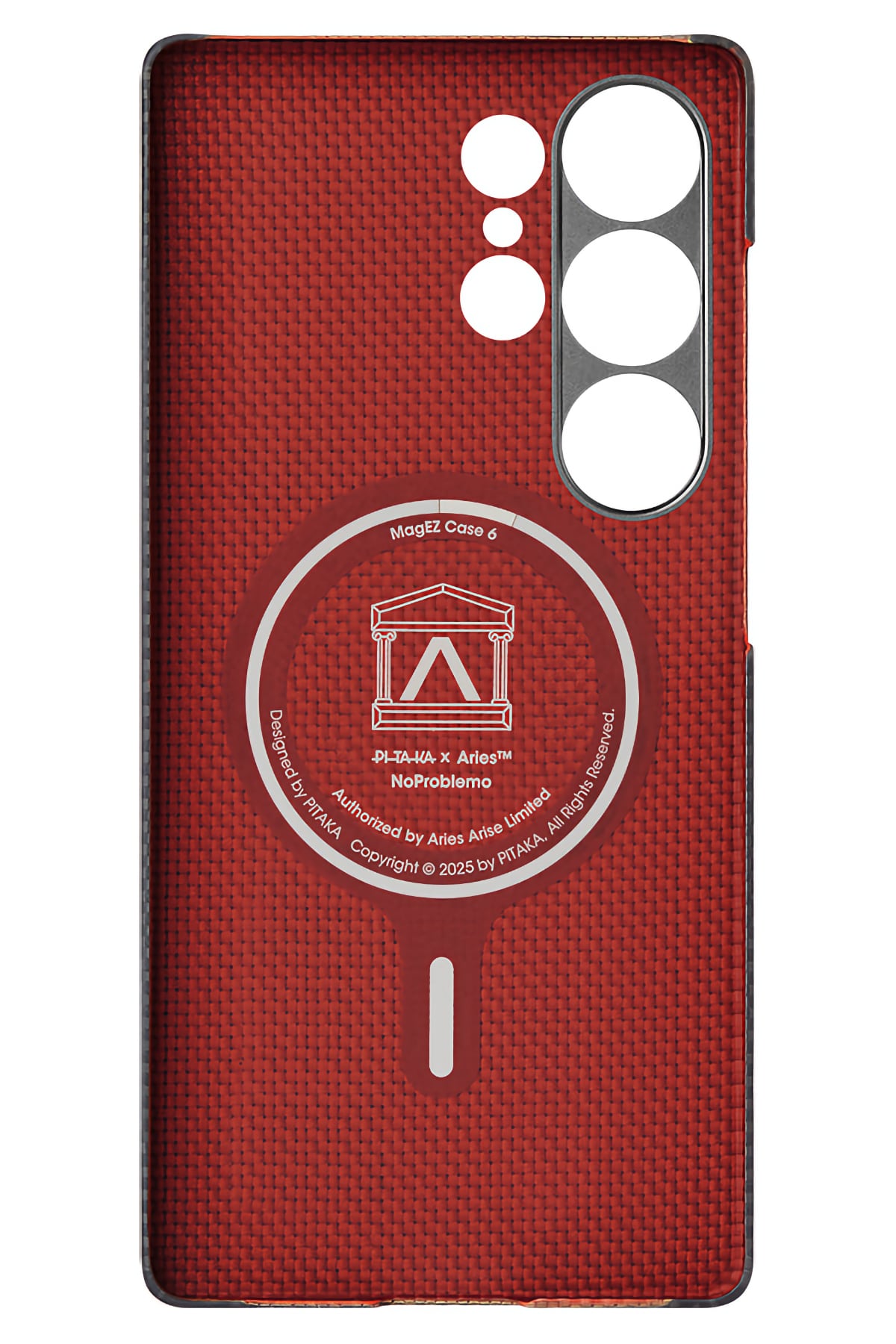 Pitaka Tactile Woven Lumintex Galaxy S25 Ultra MagSafe Uyumlu Kılıf No Problemo