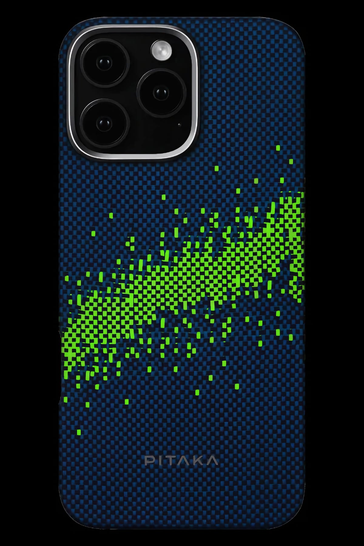 Pitaka Tactile Woven Lumintex iPhone 16 Pro MagSafe Uyumlu Kılıf Milky Way Galaxy